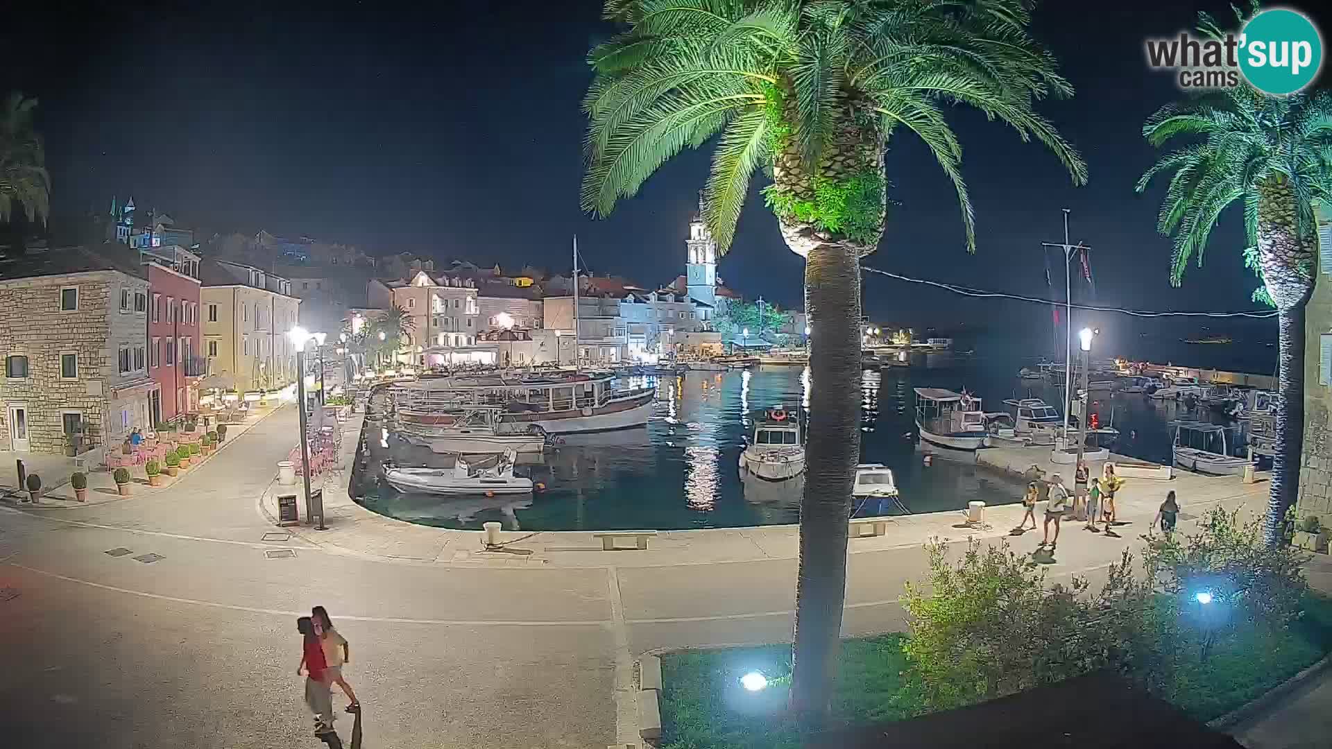 Webcam Sutivan Mandrač – Vista live dall’isola di Brač