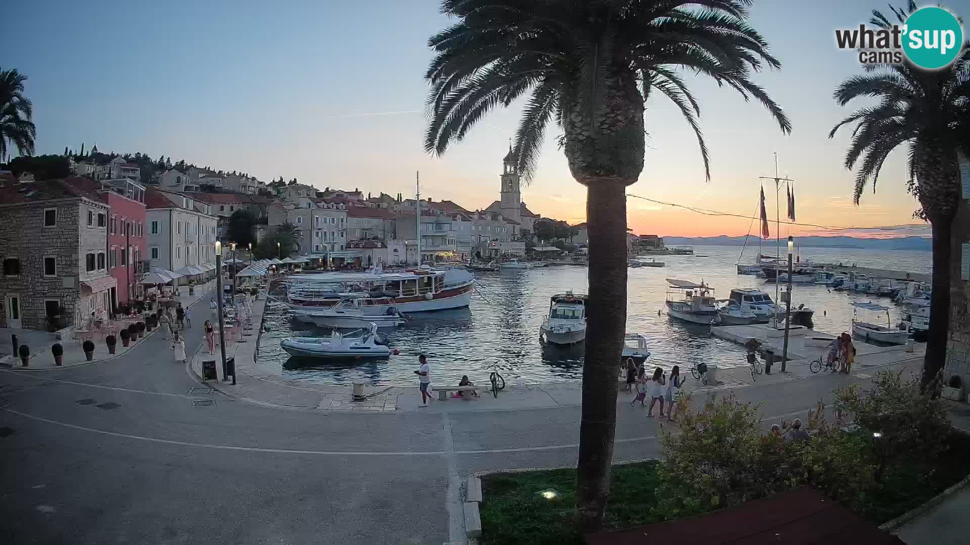 Webcam Sutivan Mandrač – Liveblick von der Insel Brač