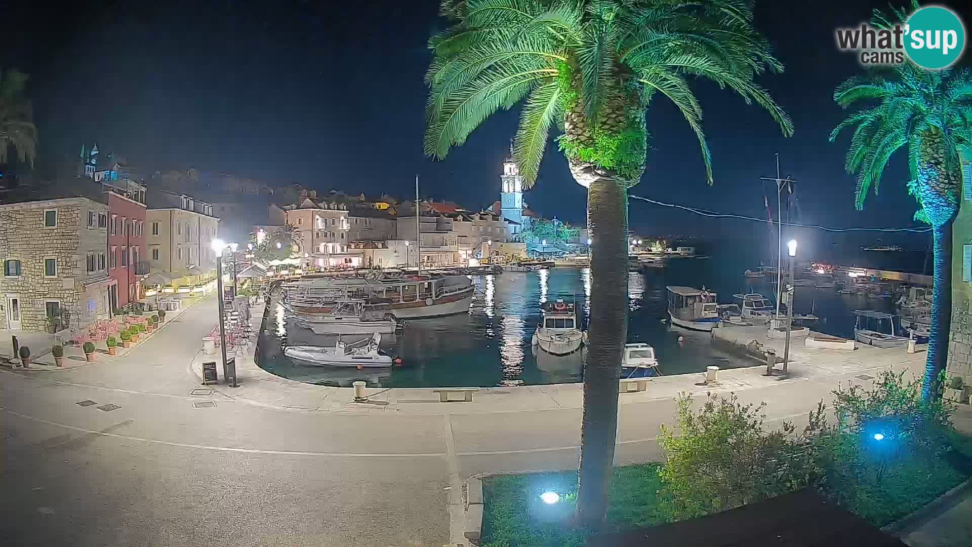 Webcam Sutivan Mandrač – Vista live dall’isola di Brač