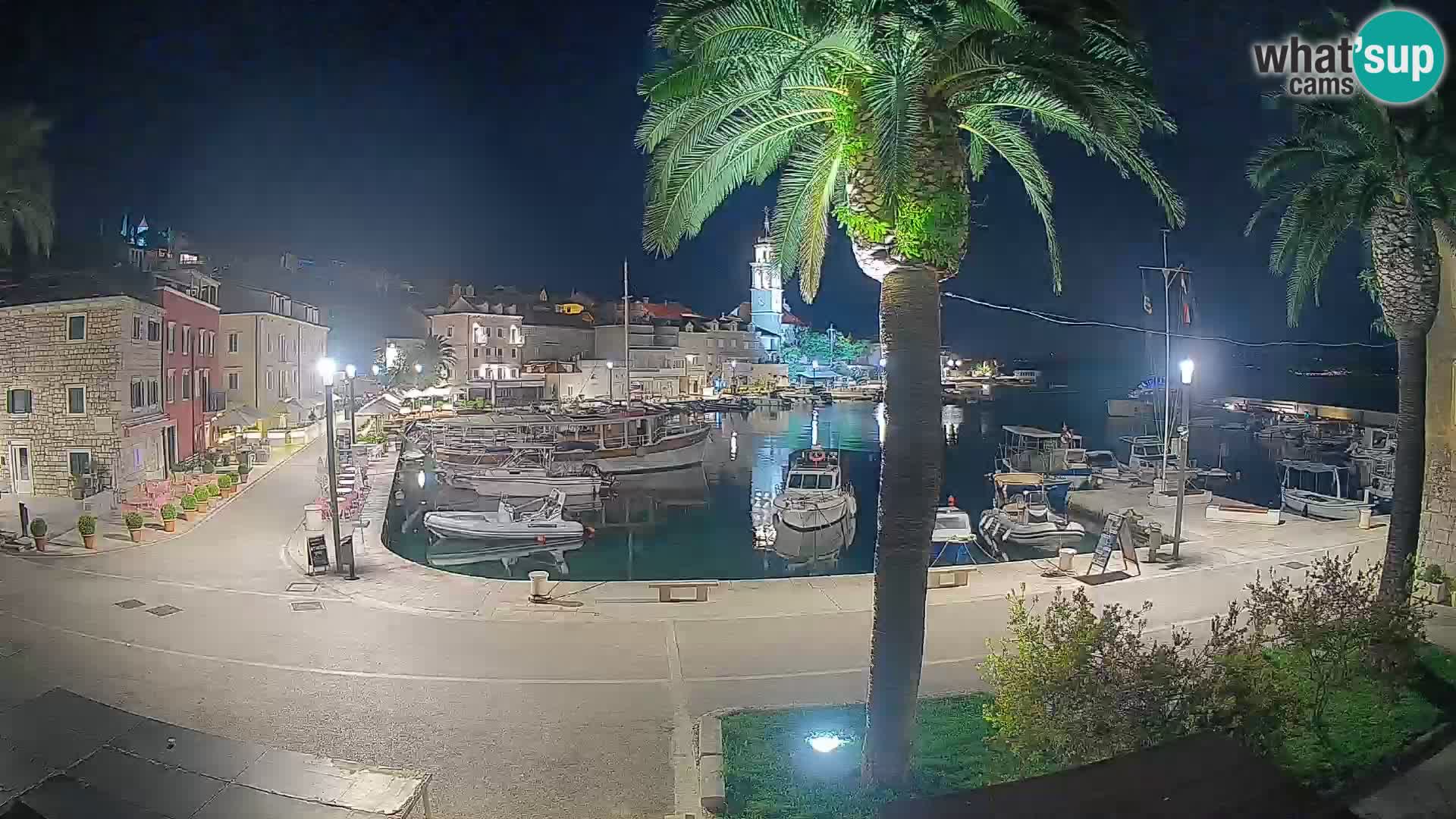 Caméra en direct Sutivan Mandrač – Vue en direct depuis l’île de Brač