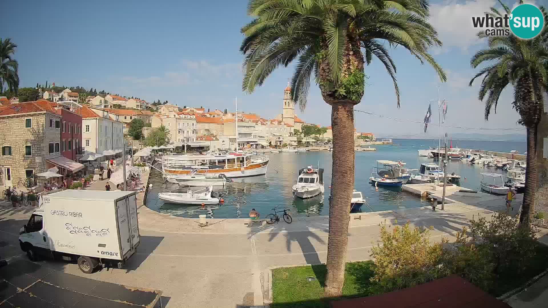 Cámara web Sutivan Mandrač – Vista en directo desde la isla de Brač