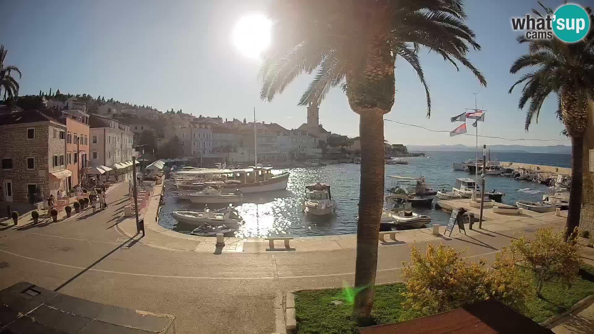 Webcam Sutivan Mandrač – Vista live dall’isola di Brač
