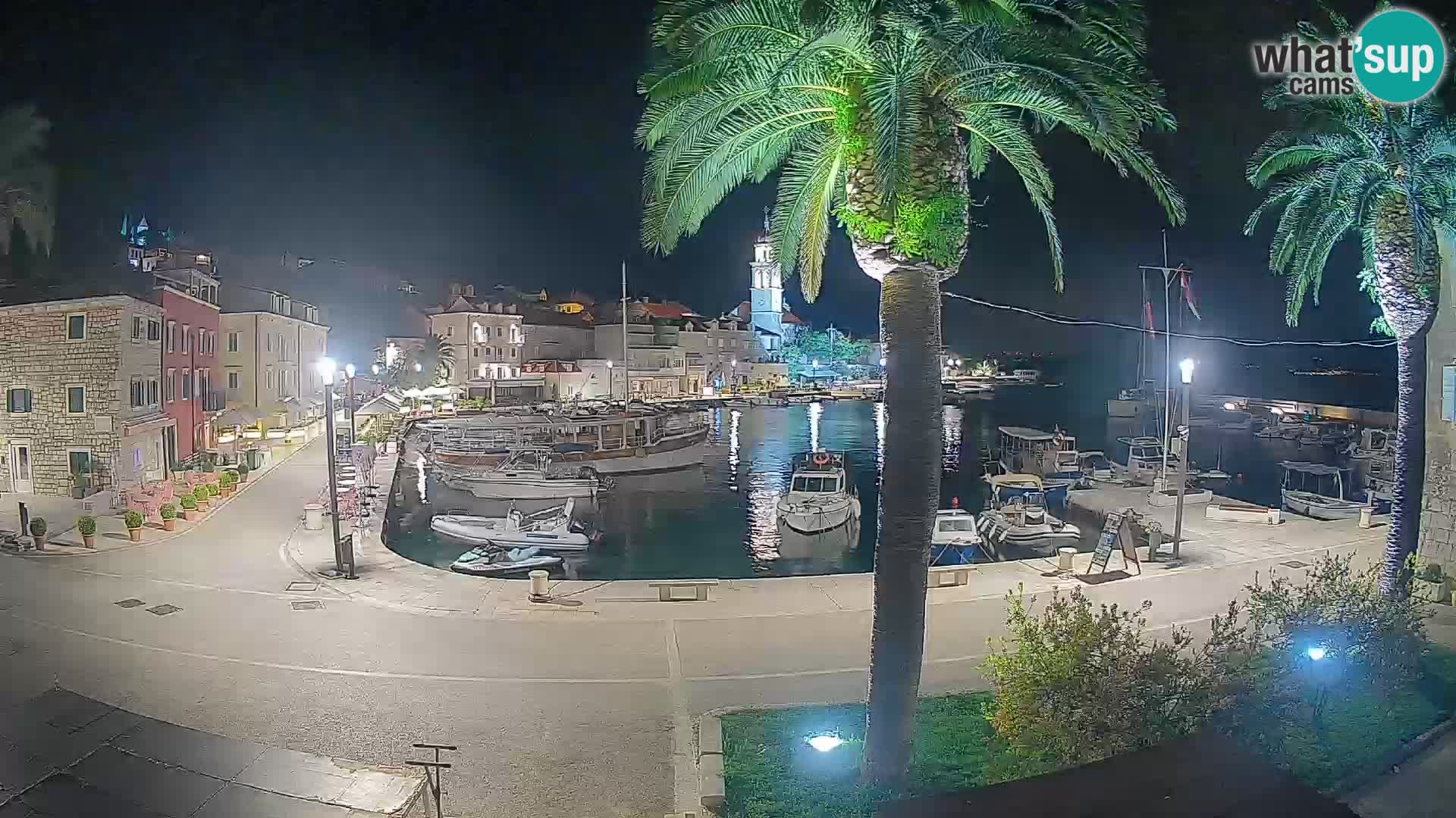 Webcam Sutivan Mandrač – Vista live dall’isola di Brač