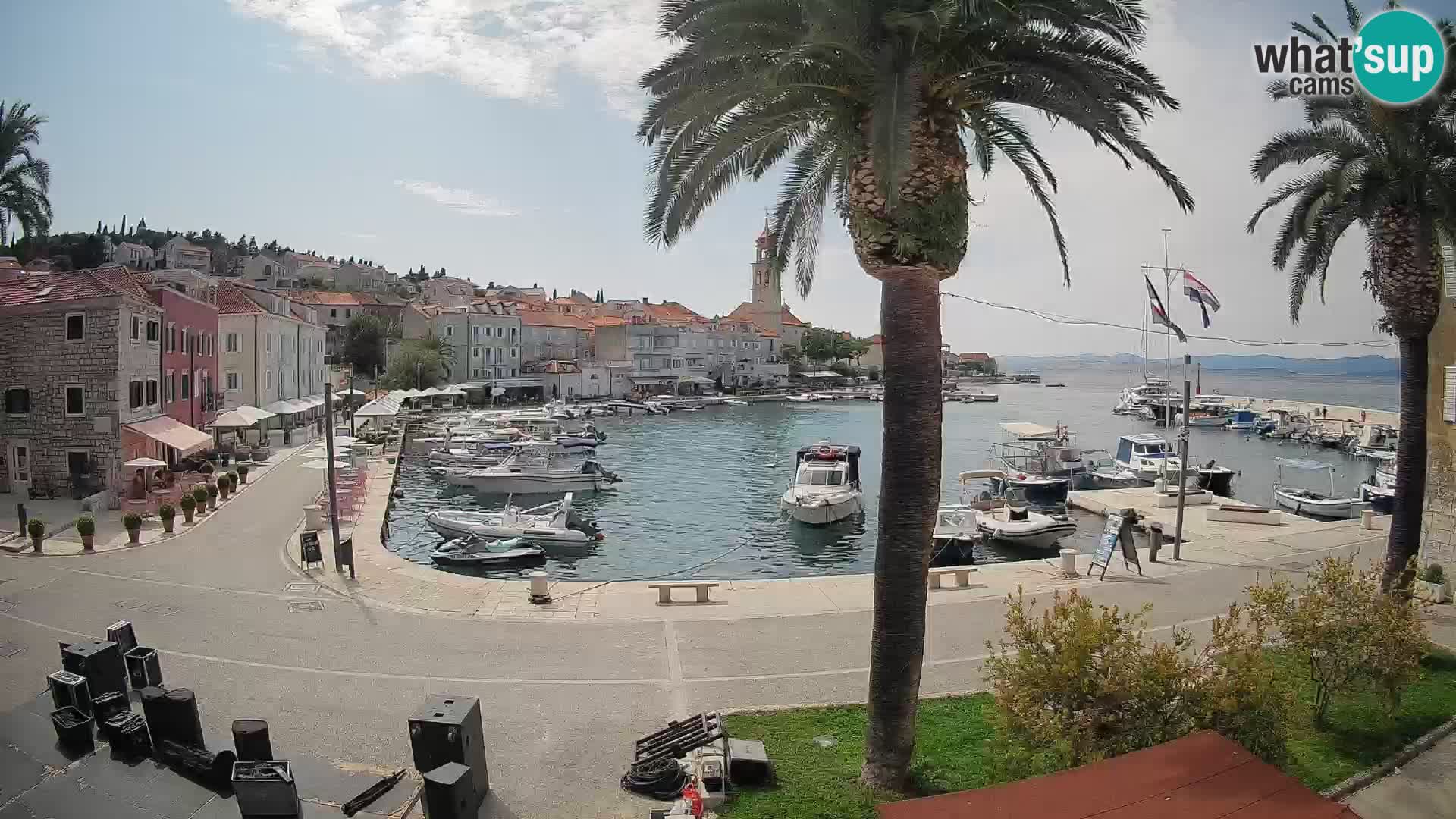 Cámara web Sutivan Mandrač – Vista en directo desde la isla de Brač