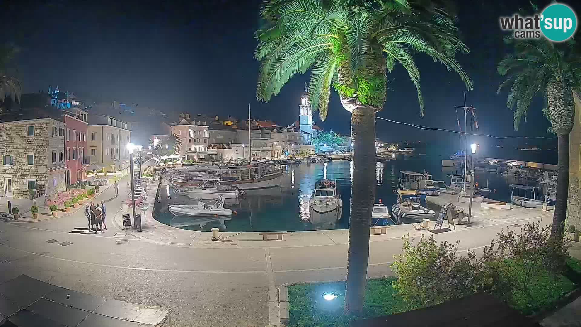 Caméra en direct Sutivan Mandrač – Vue en direct depuis l’île de Brač