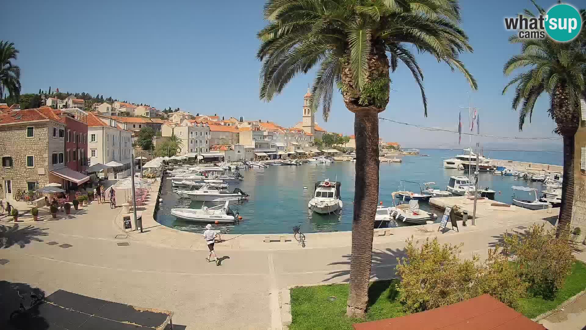 Cámara web Sutivan Mandrač – Vista en directo desde la isla de Brač