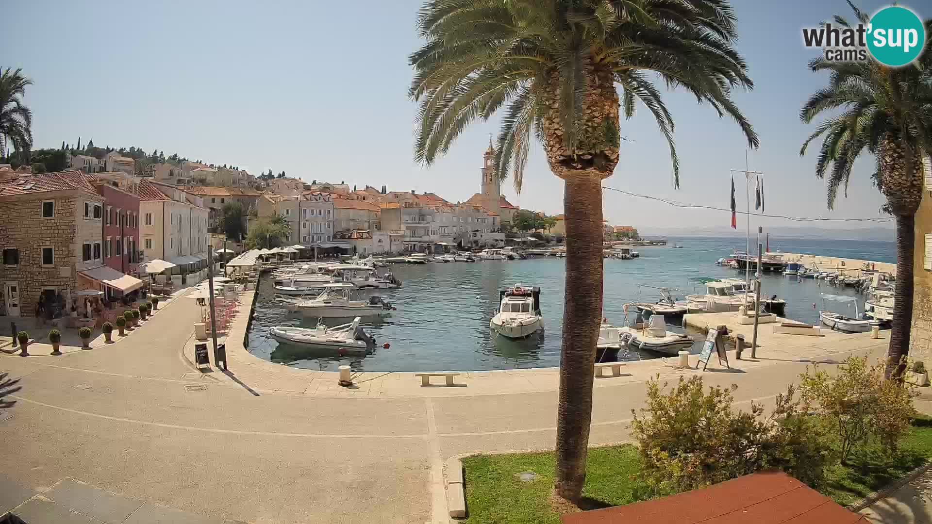 Webcam Sutivan Mandrač – Liveblick von der Insel Brač