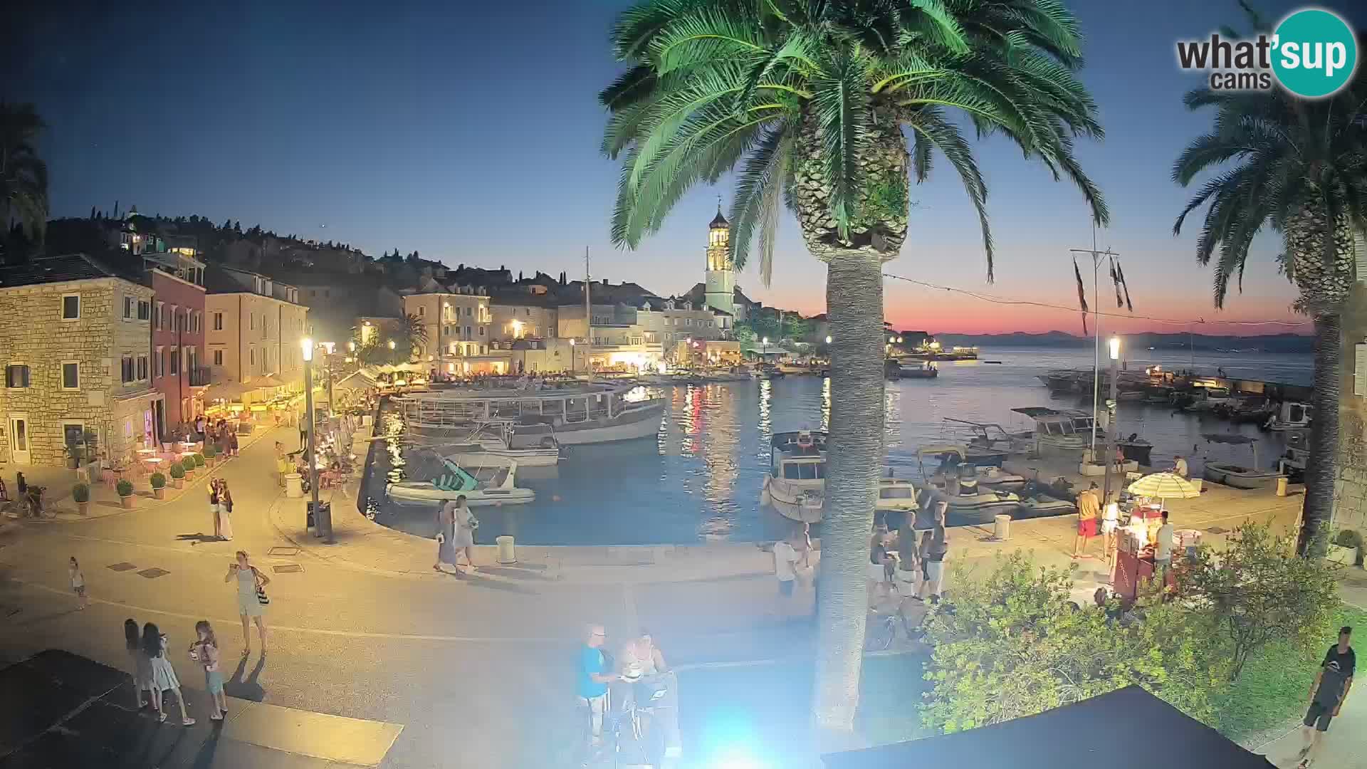 Cámara web Sutivan Mandrač – Vista en directo desde la isla de Brač