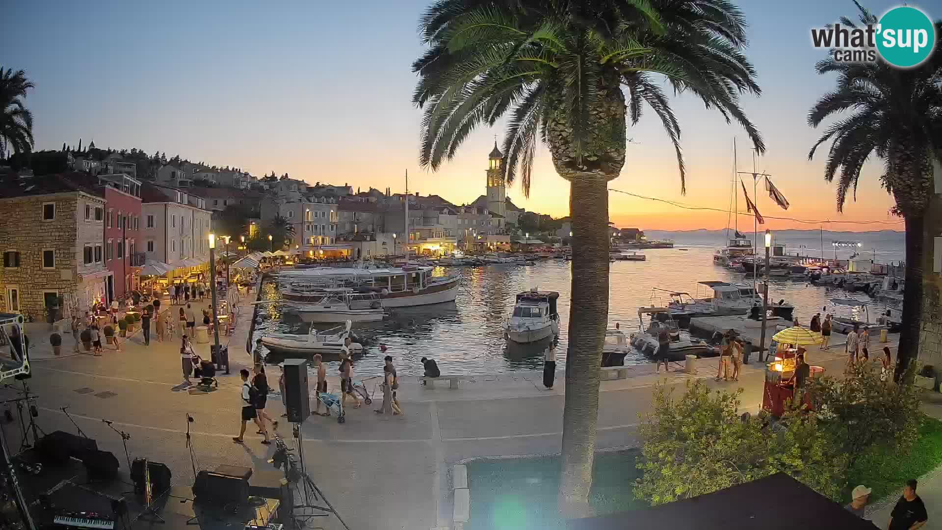 Webcam Sutivan Mandrač – Liveblick von der Insel Brač