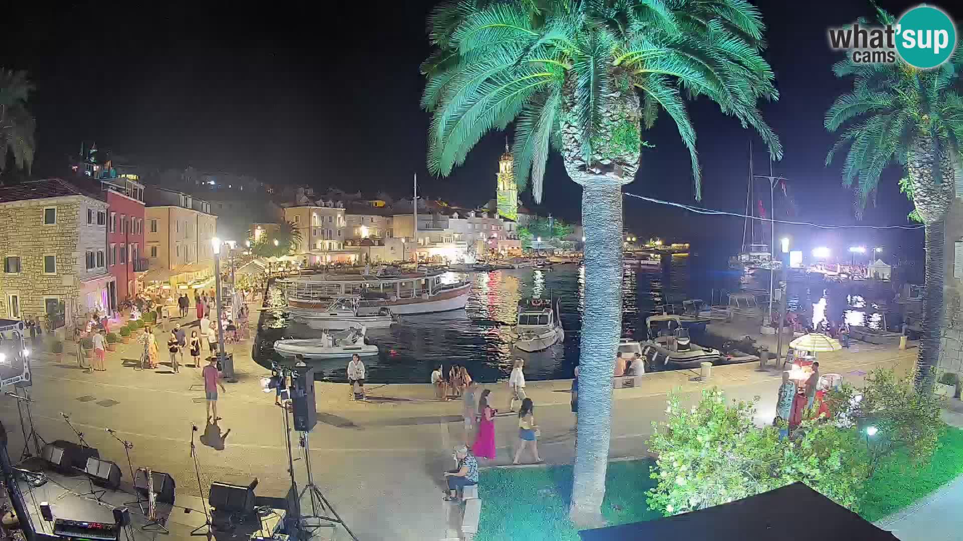 Cámara web Sutivan Mandrač – Vista en directo desde la isla de Brač