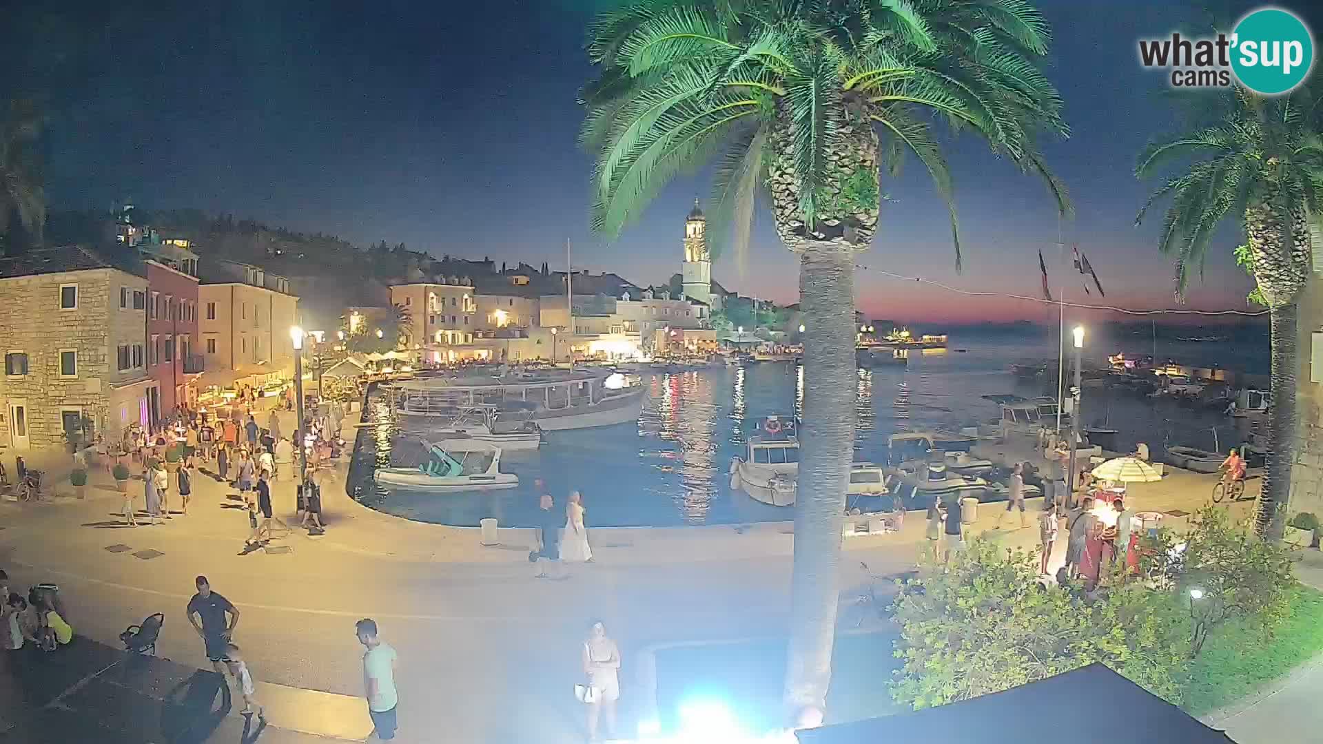 Cámara web Sutivan Mandrač – Vista en directo desde la isla de Brač