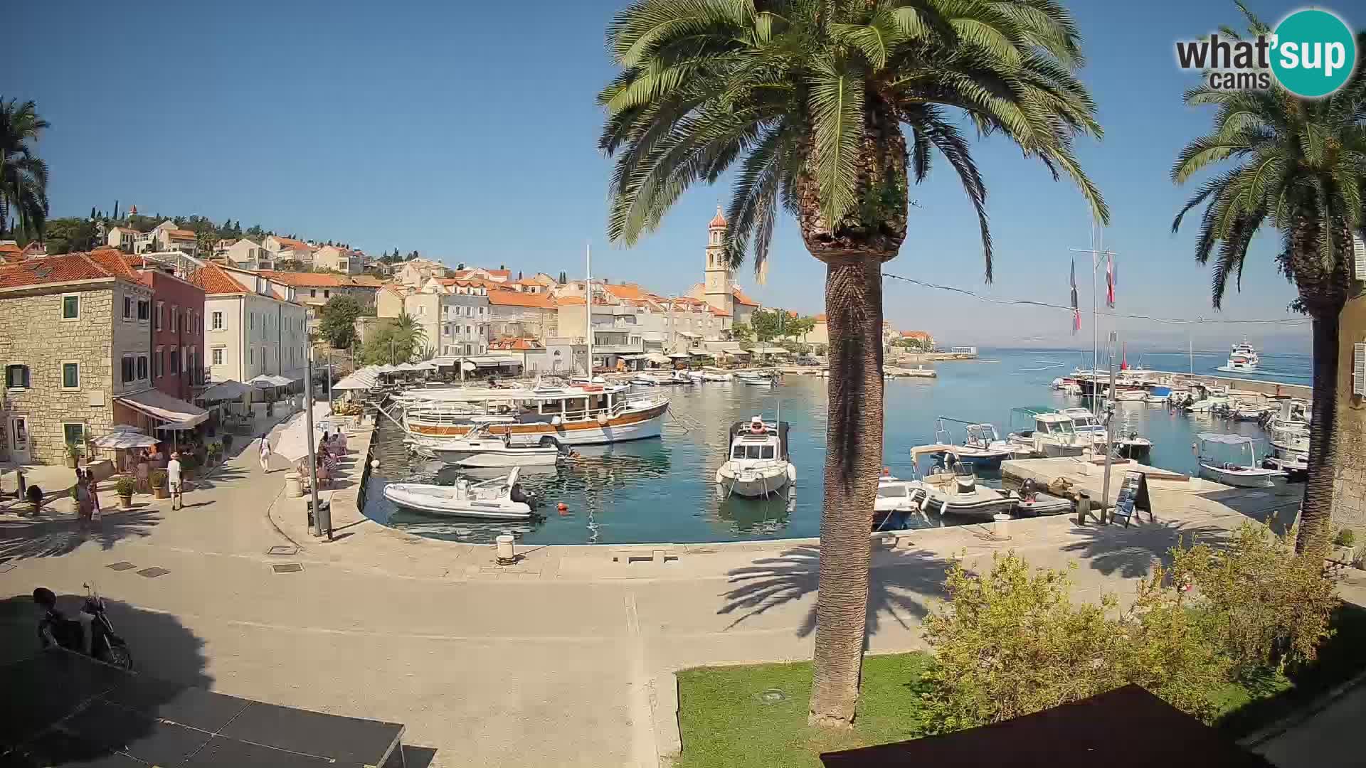 Webcam Sutivan Mandrač – Liveblick von der Insel Brač