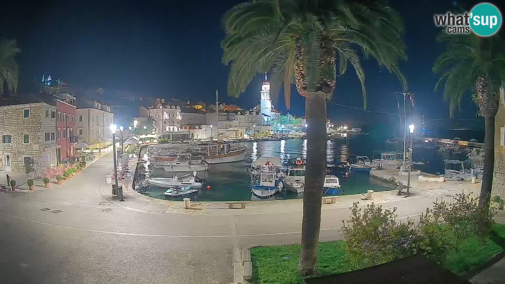 Webcam Sutivan Mandrač – Vista live dall’isola di Brač
