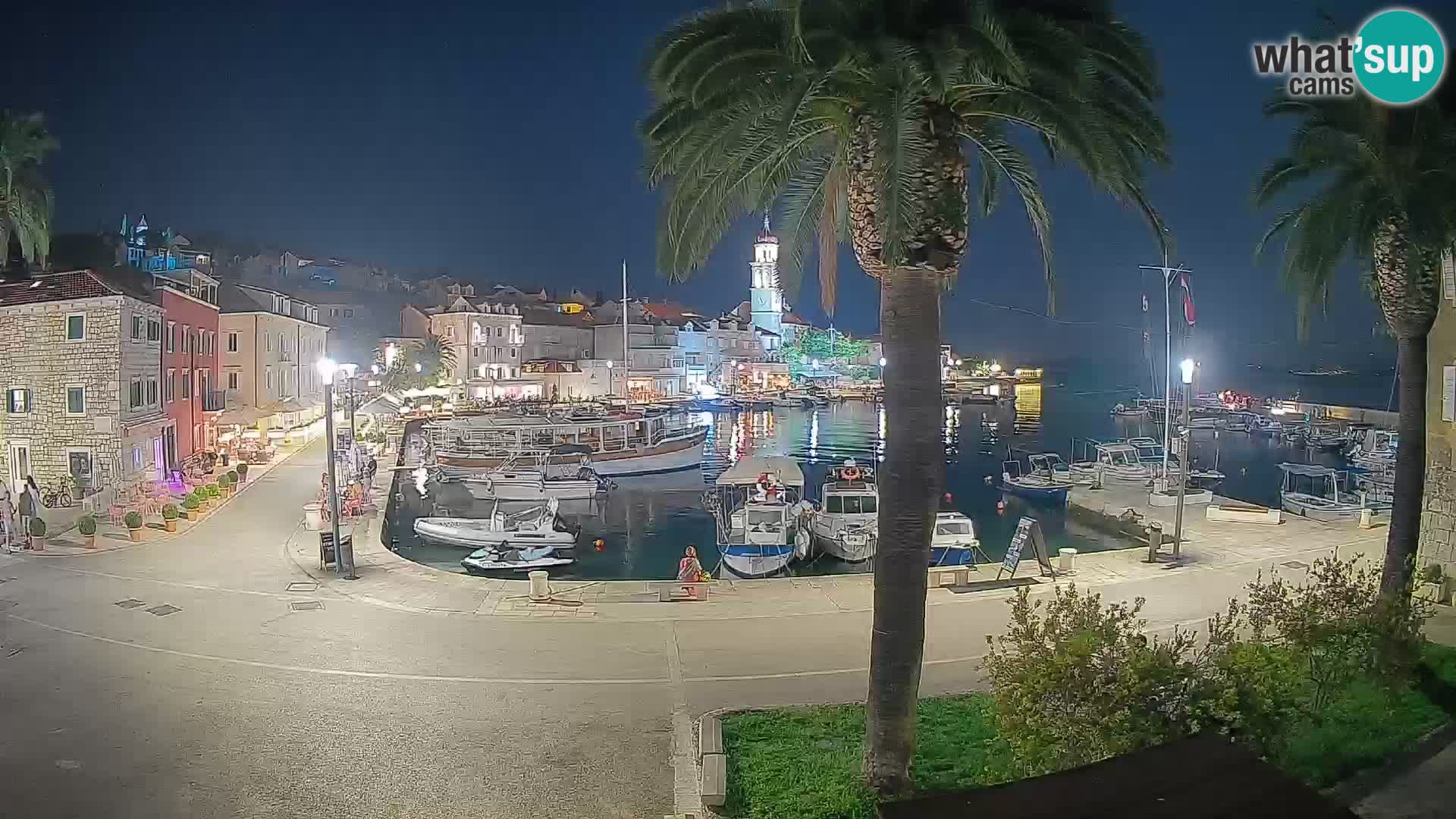 Webcam Sutivan Mandrač – Vista live dall’isola di Brač