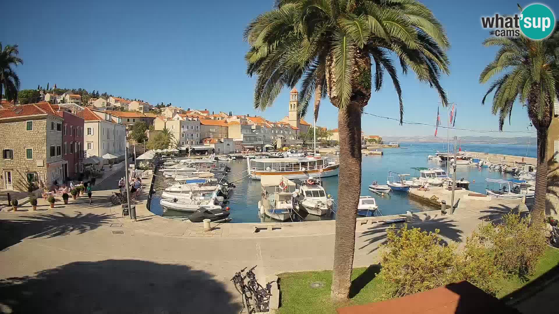 Webcam Sutivan Mandrač – Liveblick von der Insel Brač
