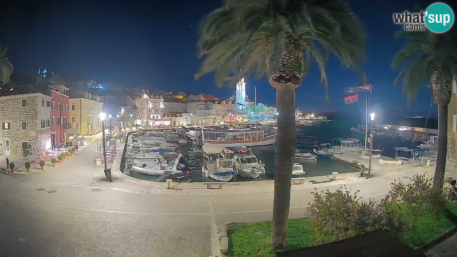 Webcam Sutivan Mandrač – Vista live dall’isola di Brač