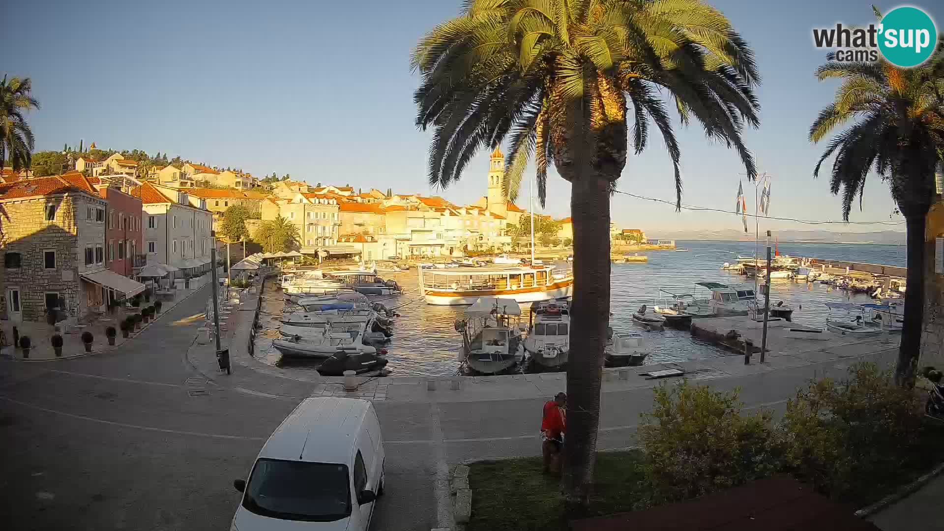 Cámara web Sutivan Mandrač – Vista en directo desde la isla de Brač