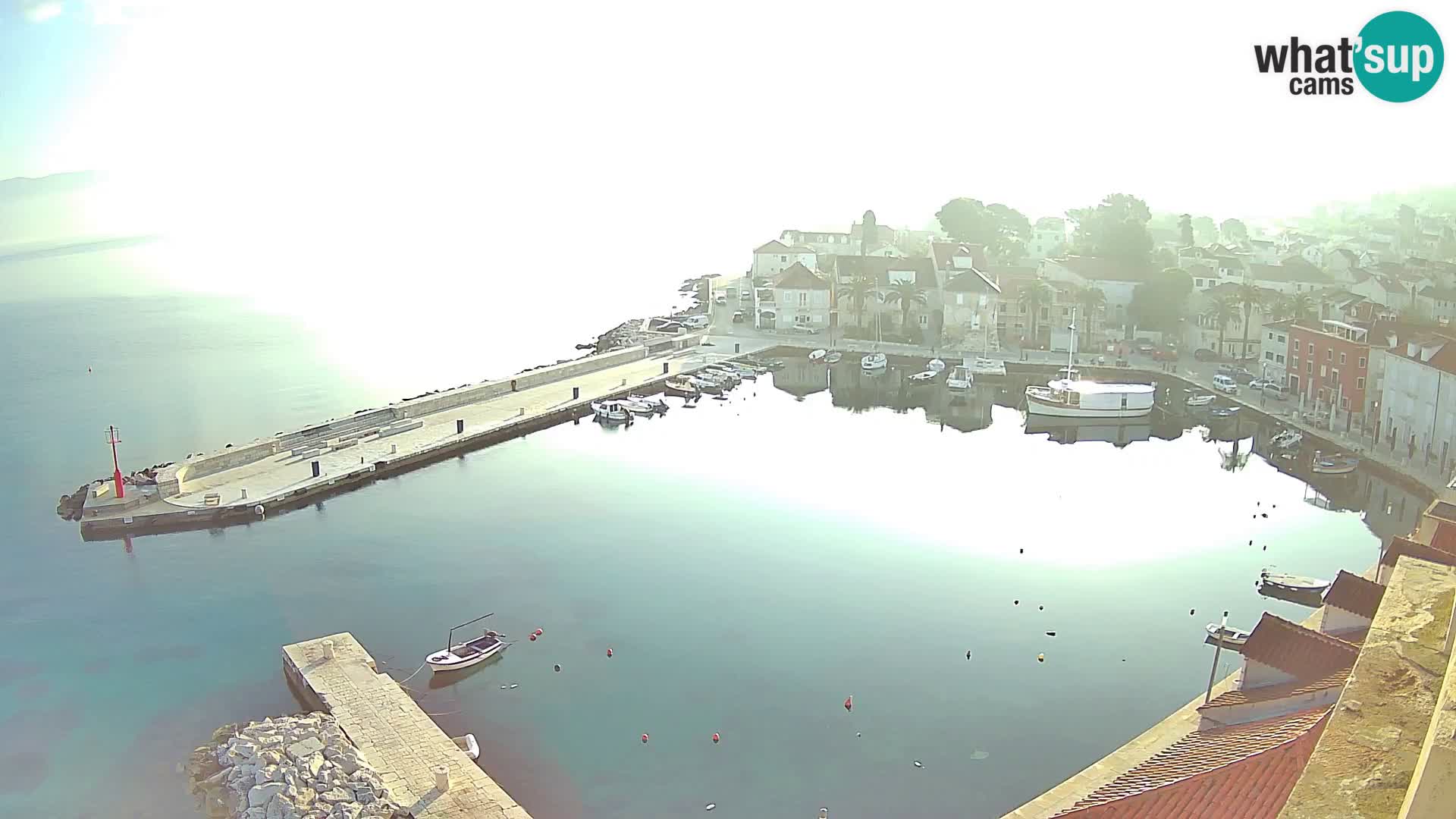 Webcam Sutivan Panorama – Vue en direct depuis l’île de Brač