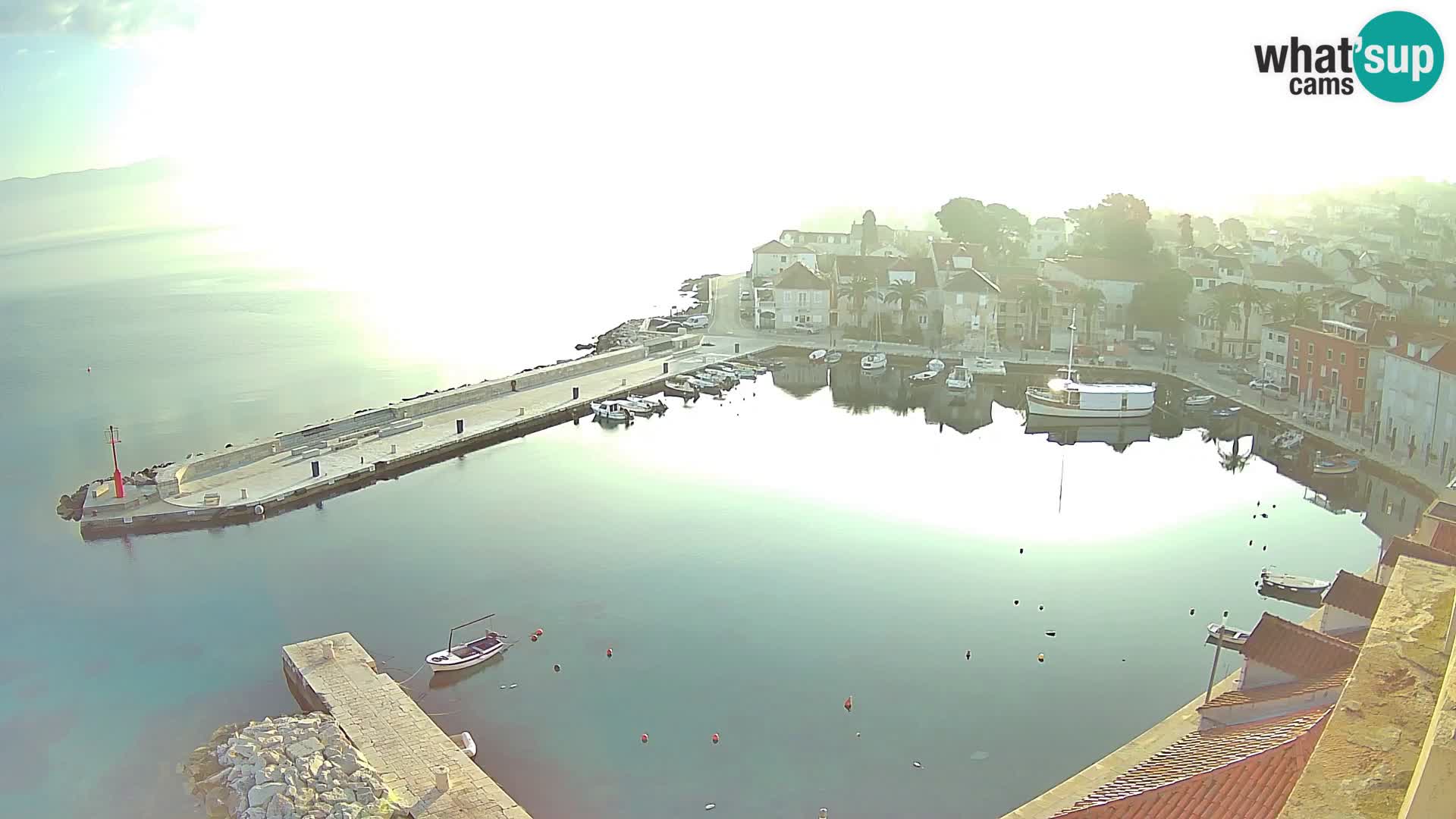 Webcam Sutivan Panorama – Liveblick von der Insel Brač