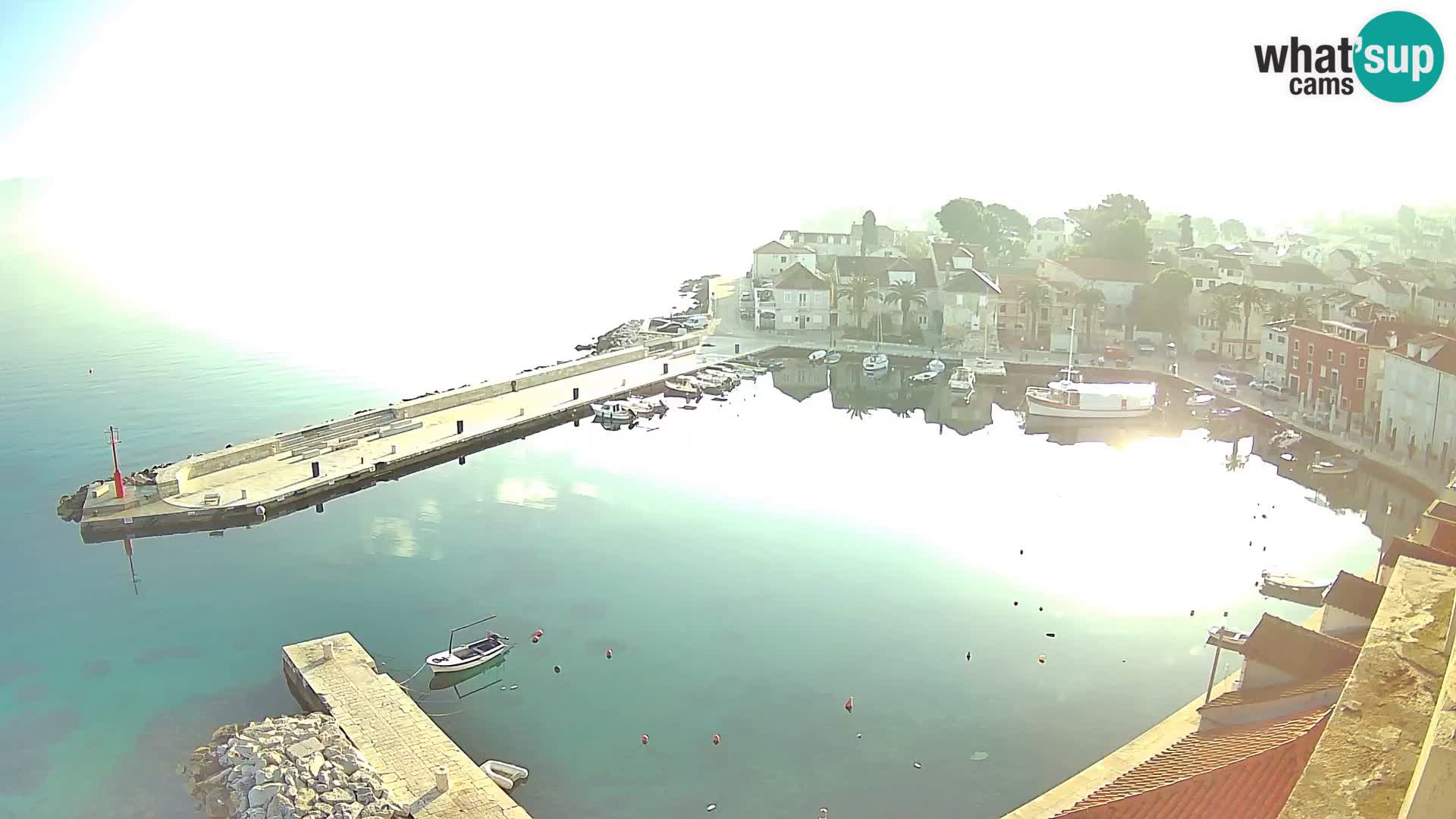 Webcam Sutivan Panorama – Vue en direct depuis l’île de Brač