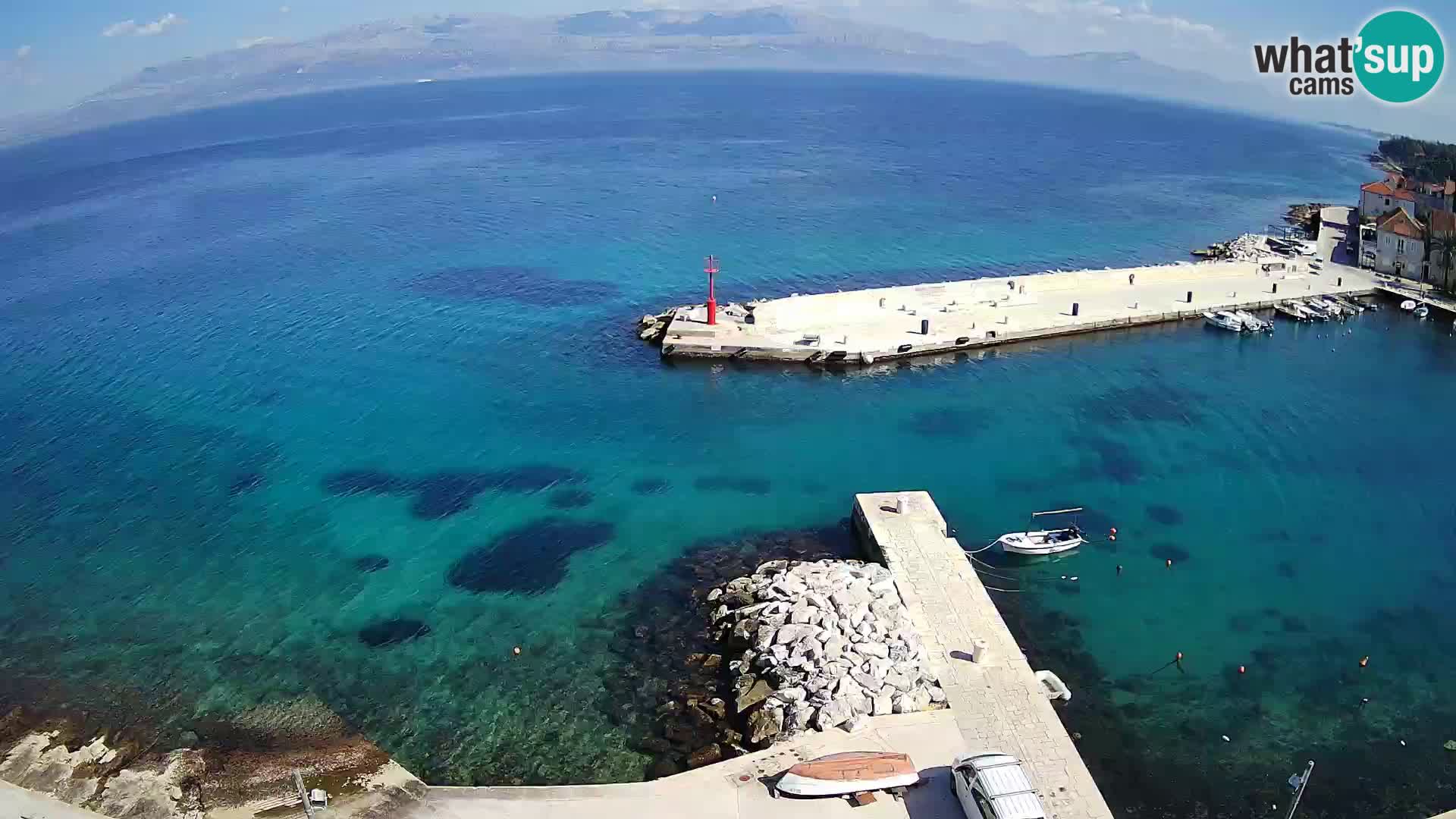 Webcam Sutivan Panorama – Live View from Brač Island