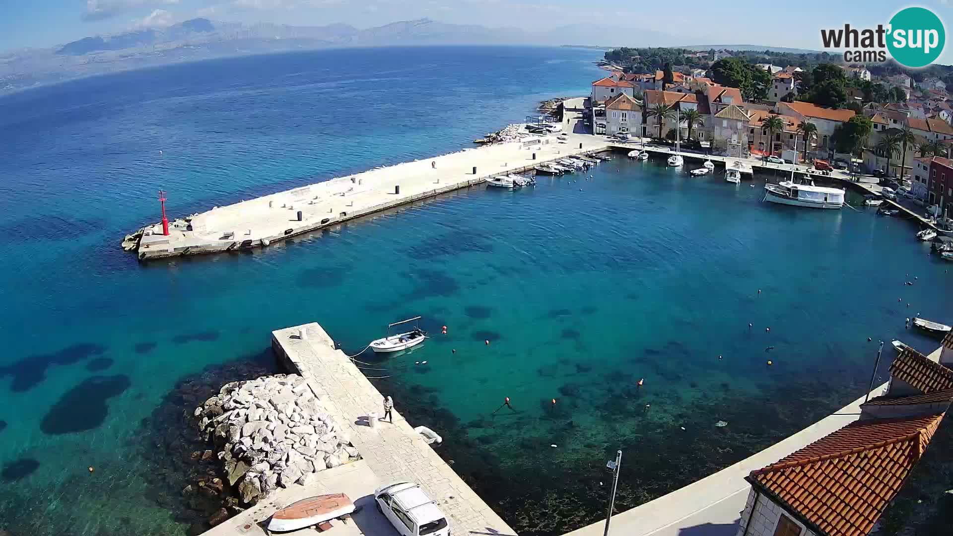 Webcam Sutivan Panorama – Liveblick von der Insel Brač