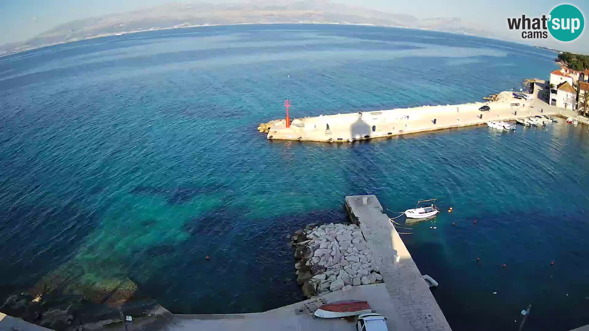 Webcam Sutivan panorama – Vista live dall’isola di Brač