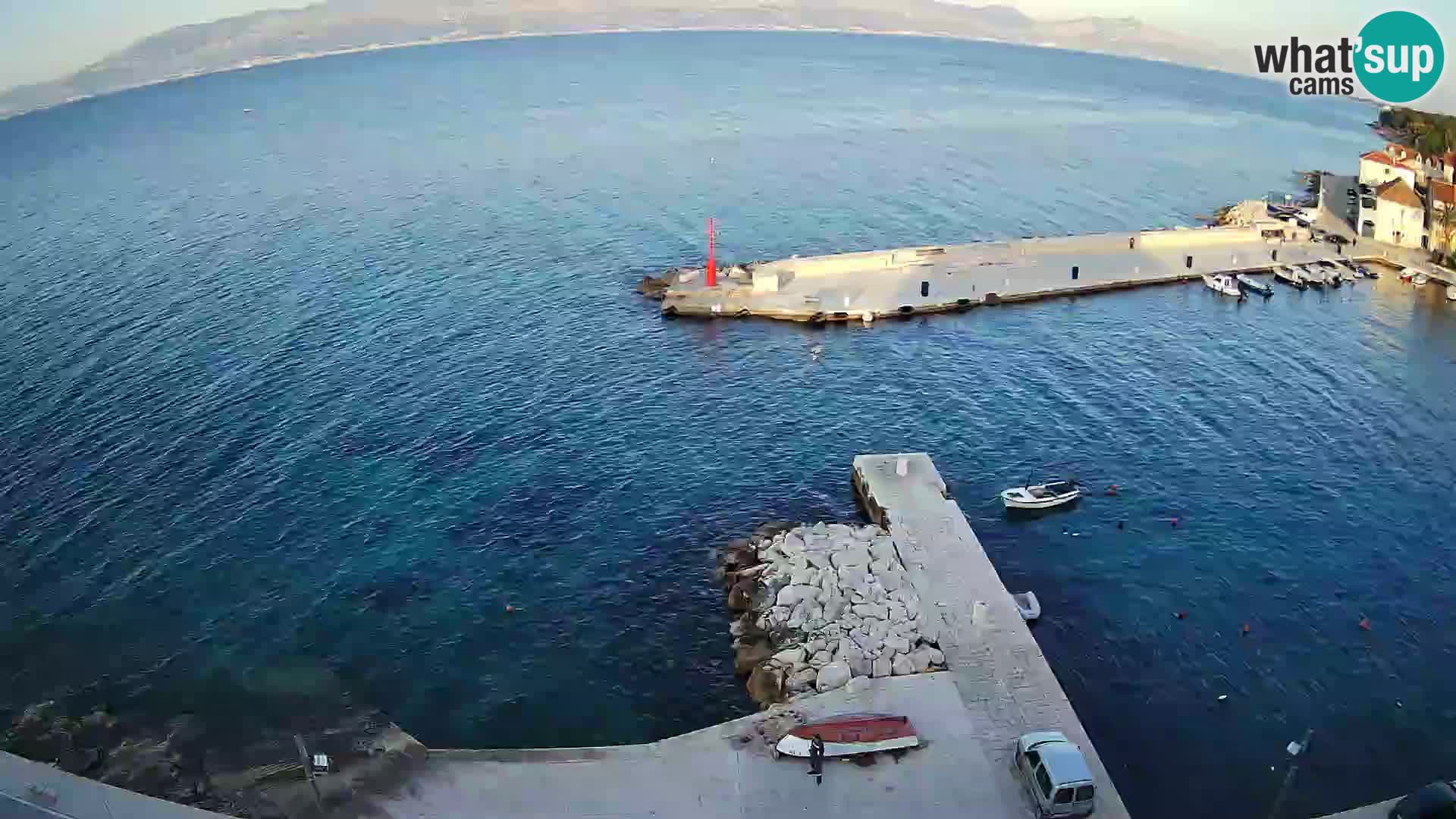 Webcam Sutivan panorama – Vista live dall’isola di Brač
