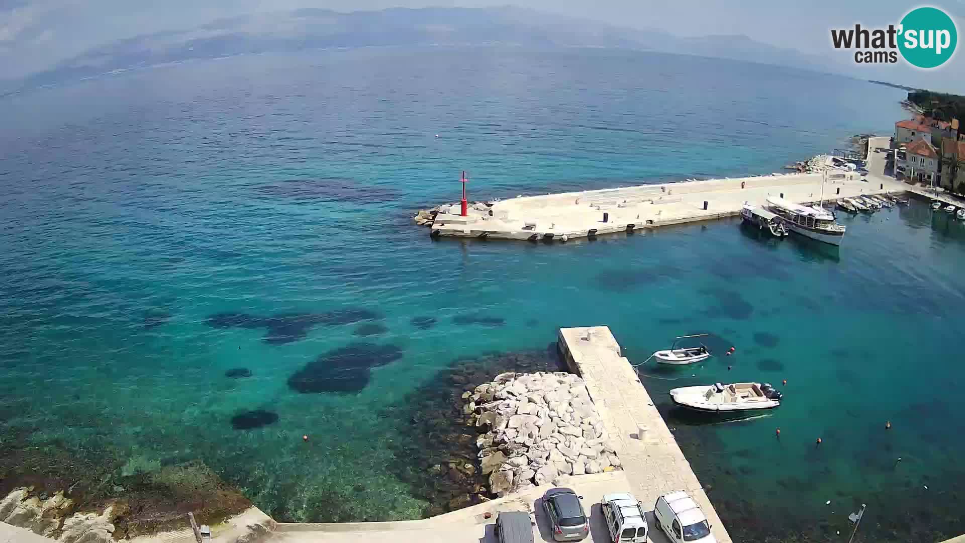 Webcam Sutivan Panorama – Vue en direct depuis l’île de Brač
