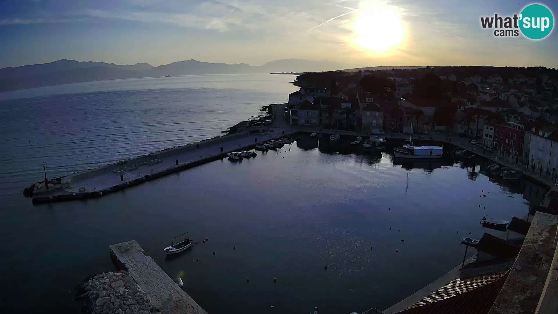 Webcam Sutivan Panorama – Vue en direct depuis l’île de Brač