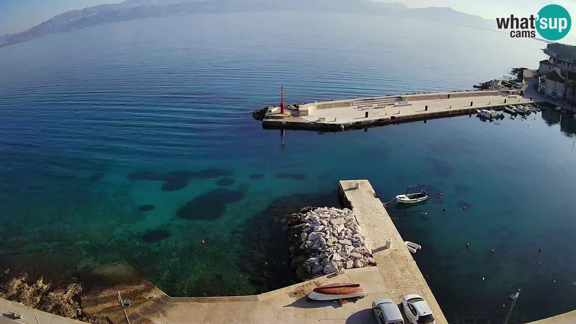 Webcam Sutivan Panorama – Vue en direct depuis l’île de Brač