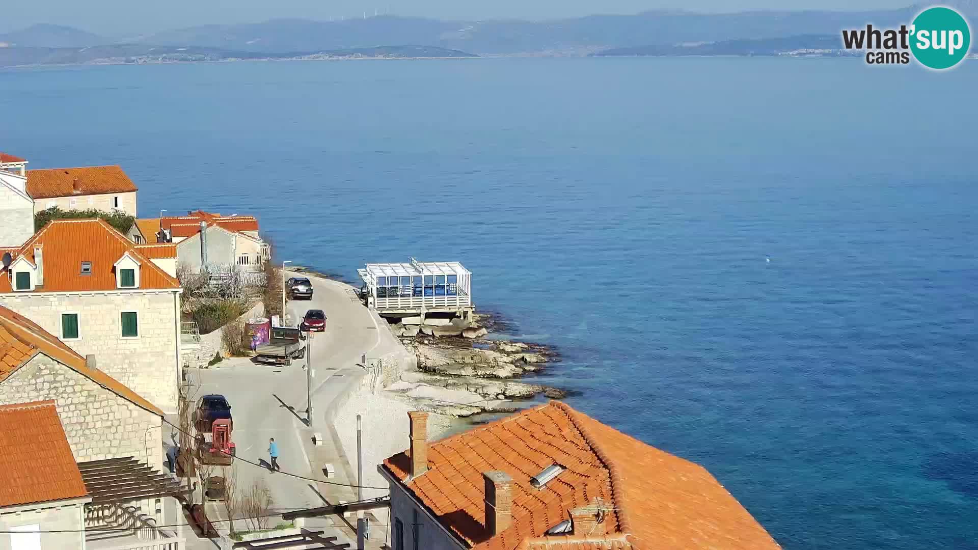 Web kamera Sutivan panorama – Pogled uživo s otoka Brača