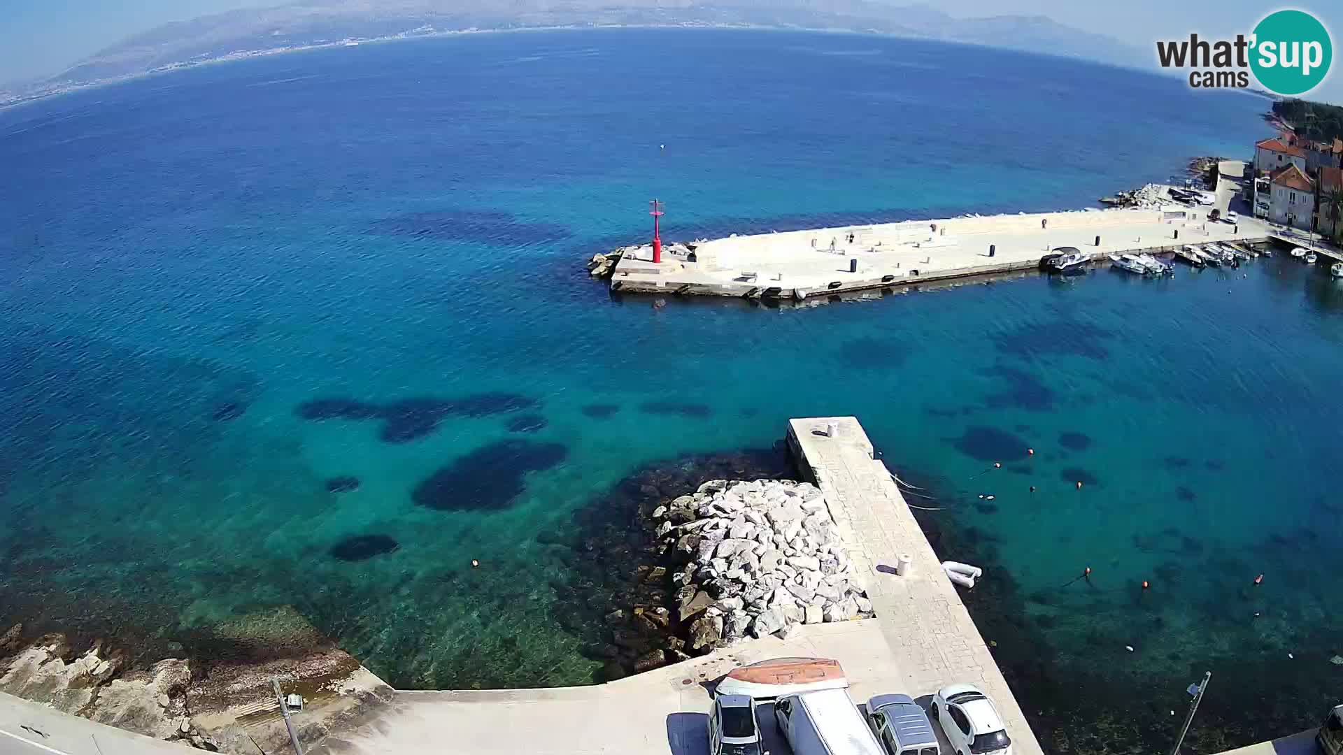 Webcam Sutivan Panorama – Liveblick von der Insel Brač