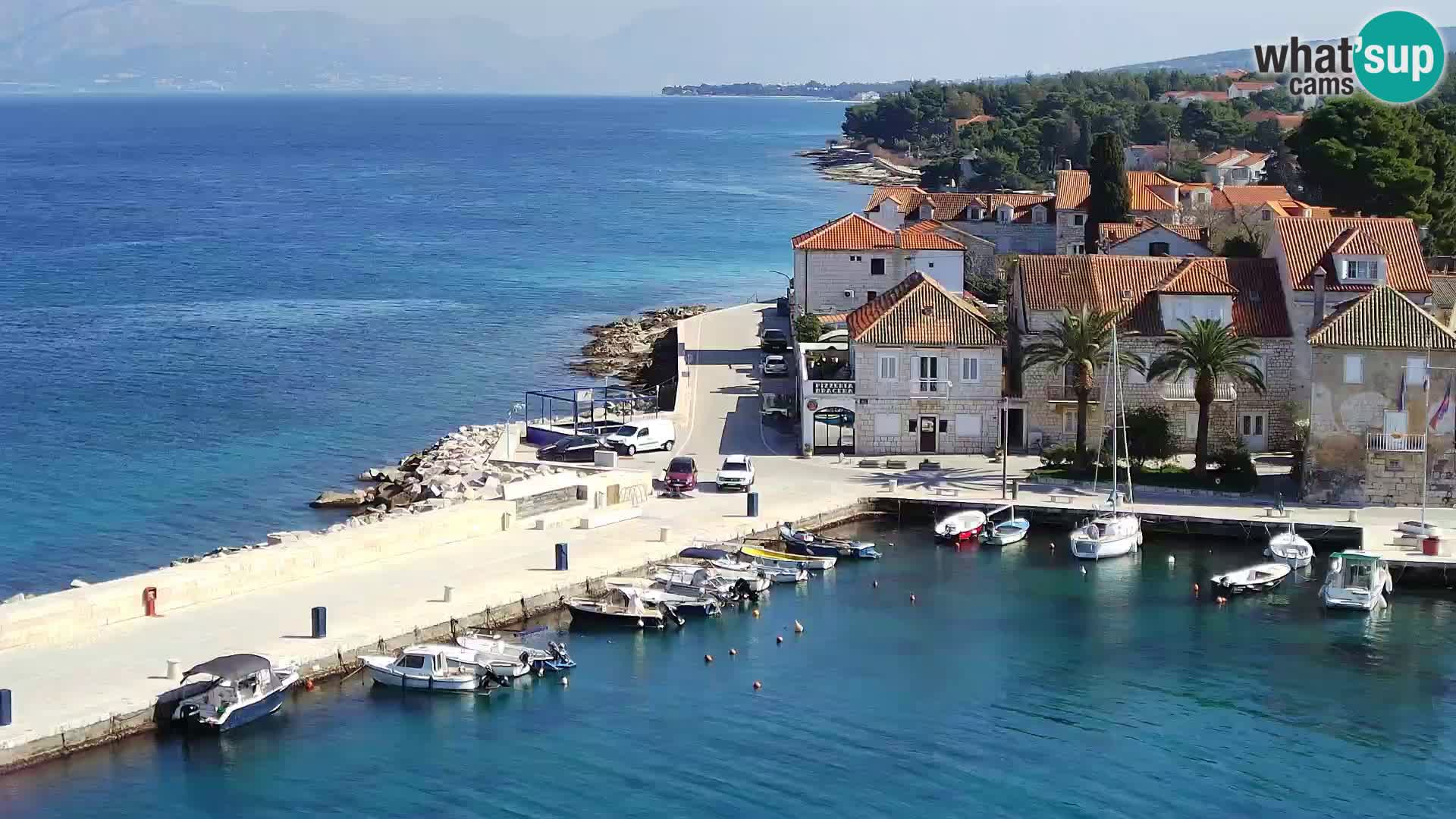 Webcam Sutivan Panorama – Vue en direct depuis l’île de Brač
