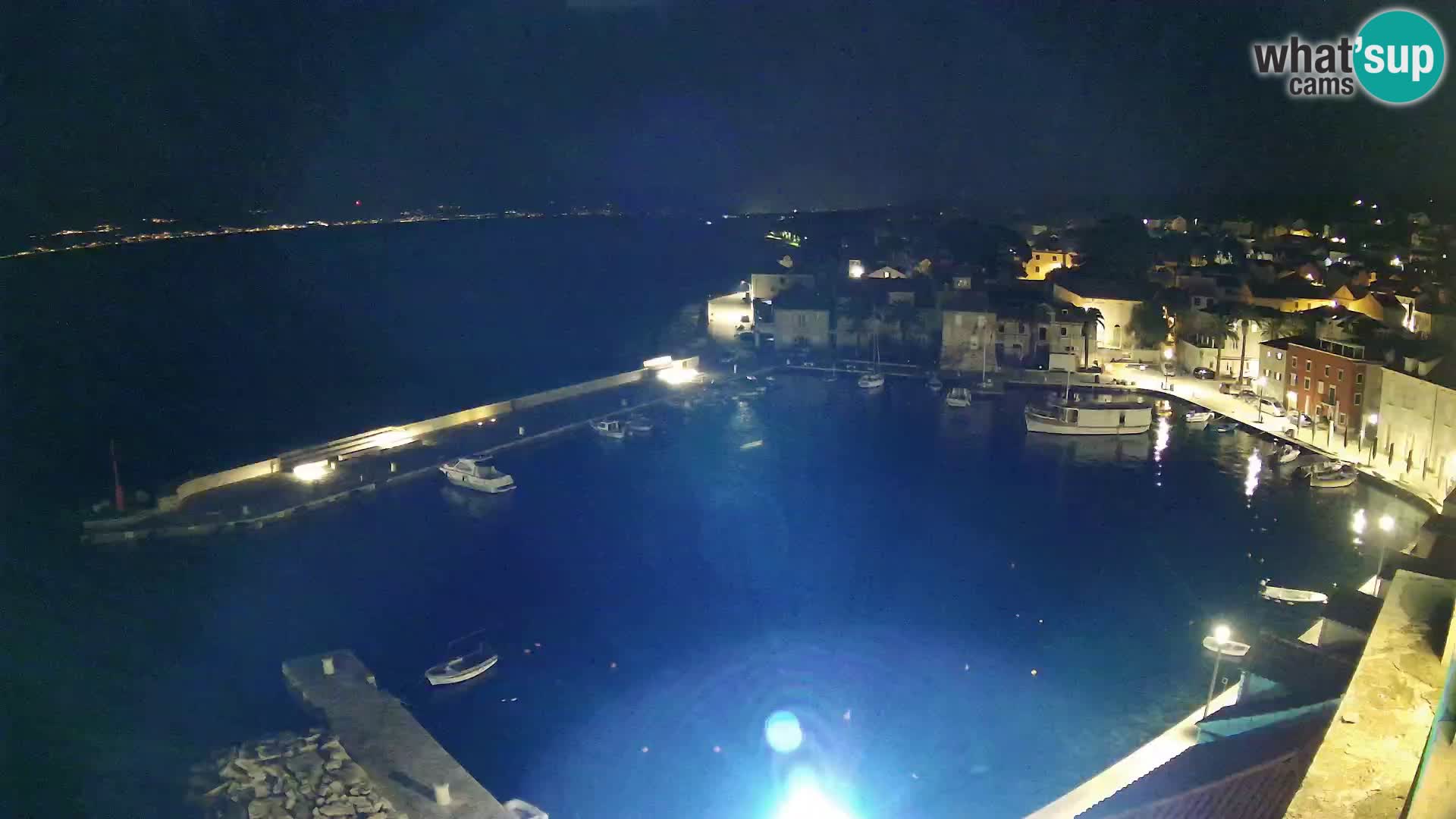 Web kamera Sutivan panorama – Pogled uživo s otoka Brača