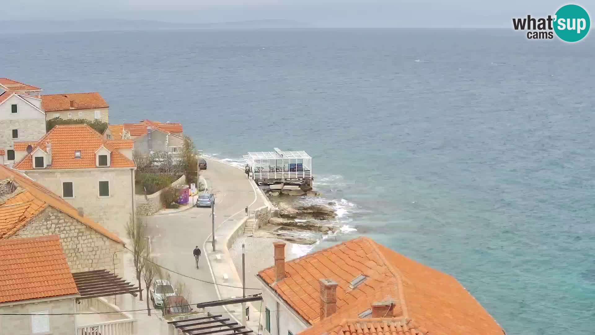 Webcam Sutivan panorama – Vista live dall’isola di Brač