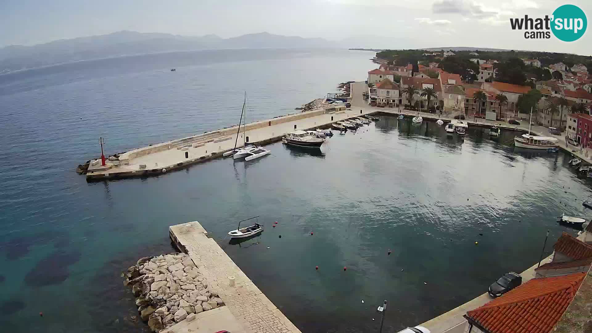 Webcam Sutivan Panorama – Liveblick von der Insel Brač