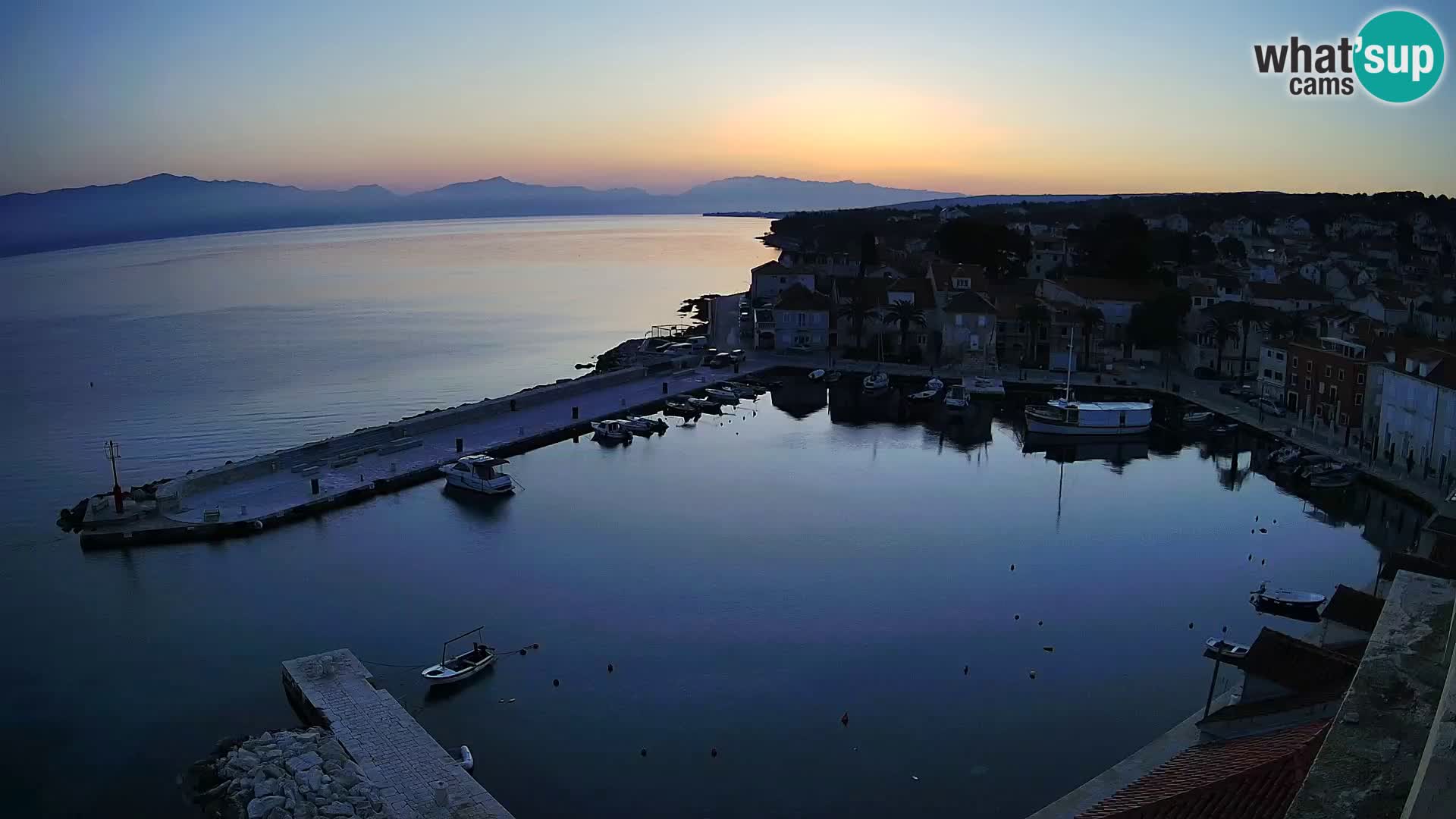 Webcam Sutivan Panorama – Vue en direct depuis l’île de Brač