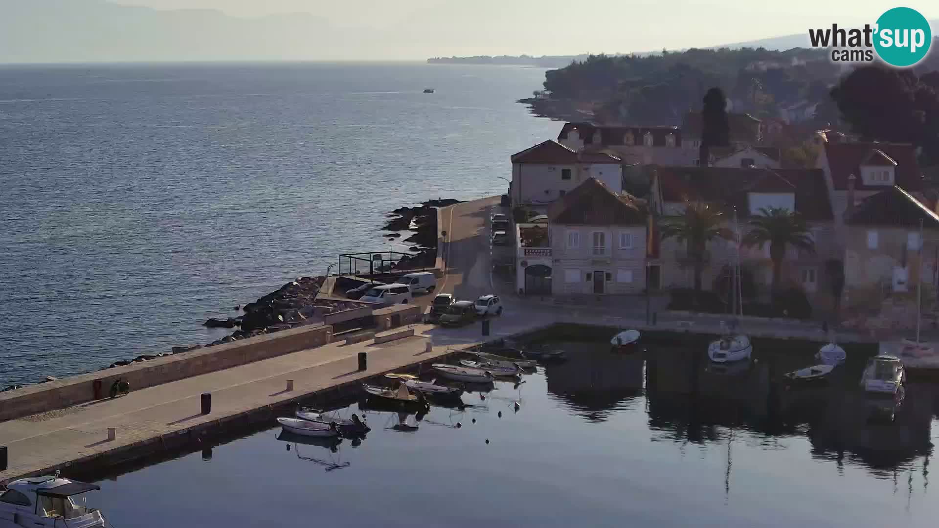 Webcam Sutivan Panorama – Vista en vivo desde la isla de Brač