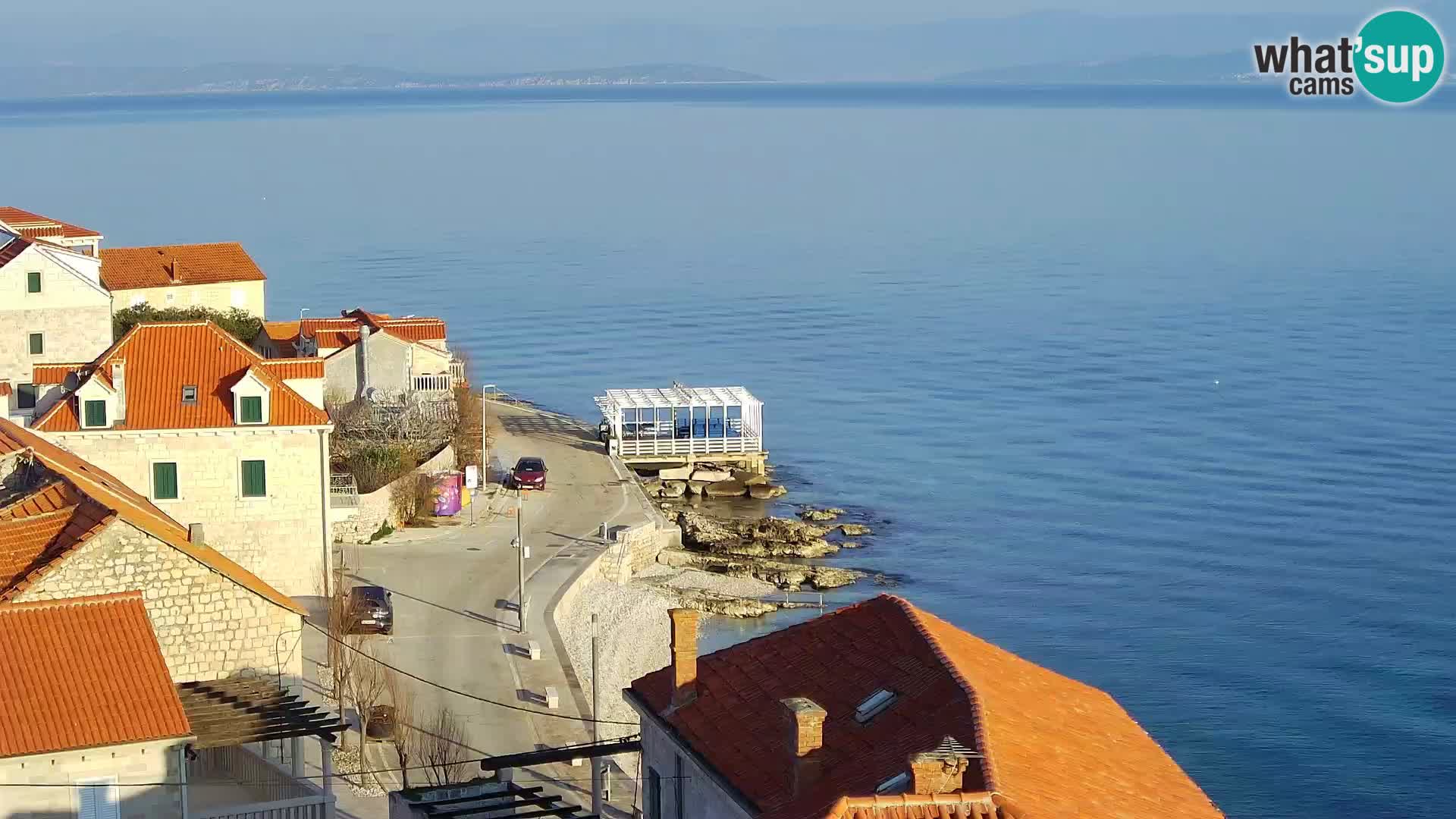 Web kamera Sutivan panorama – Pogled uživo s otoka Brača