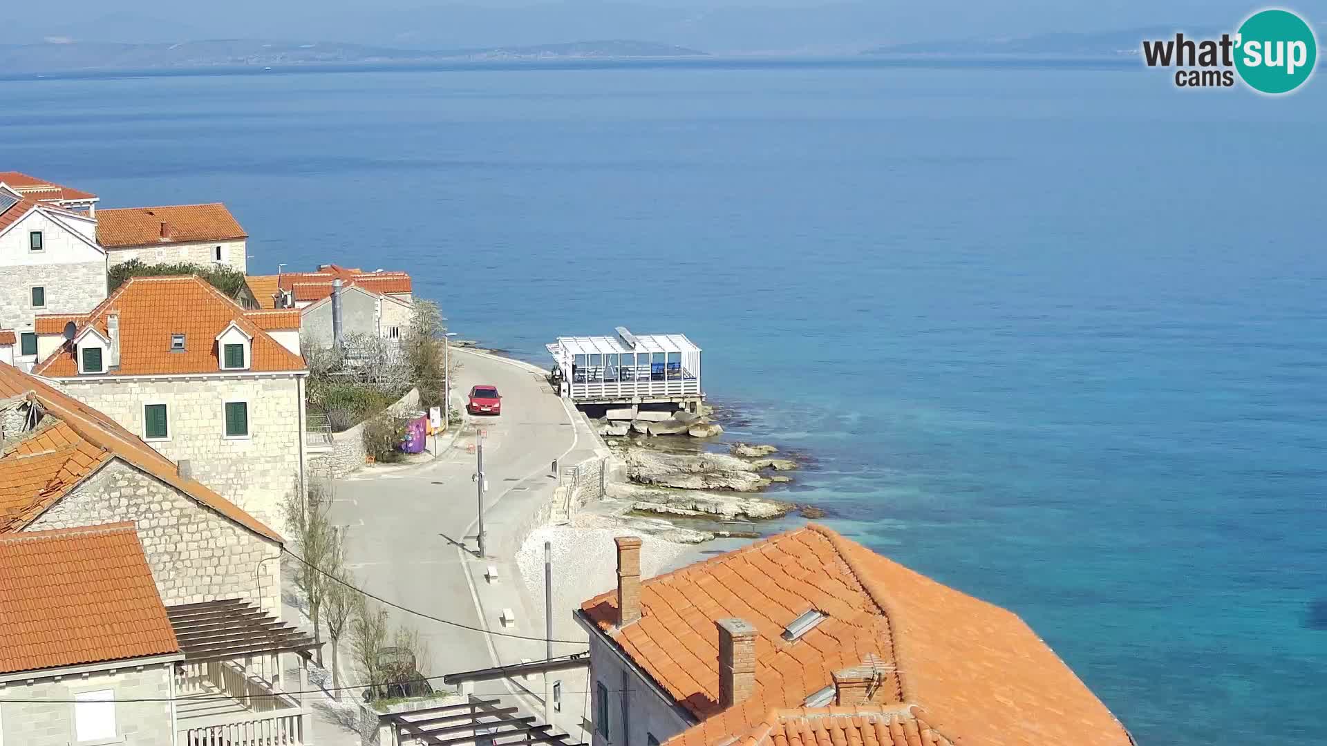 Webcam Sutivan Panorama – Vista en vivo desde la isla de Brač
