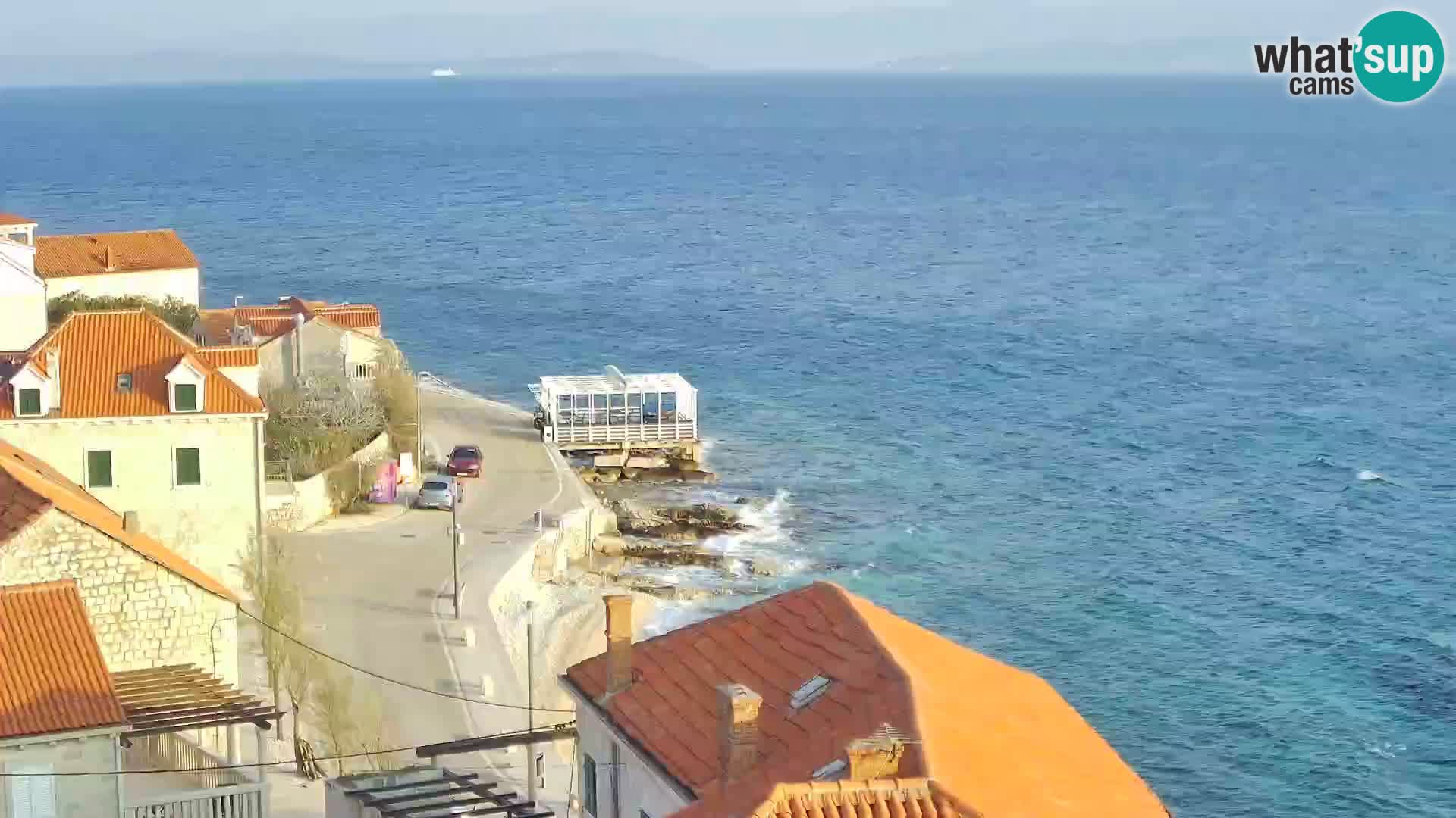 Web kamera Sutivan panorama – Pogled uživo s otoka Brača