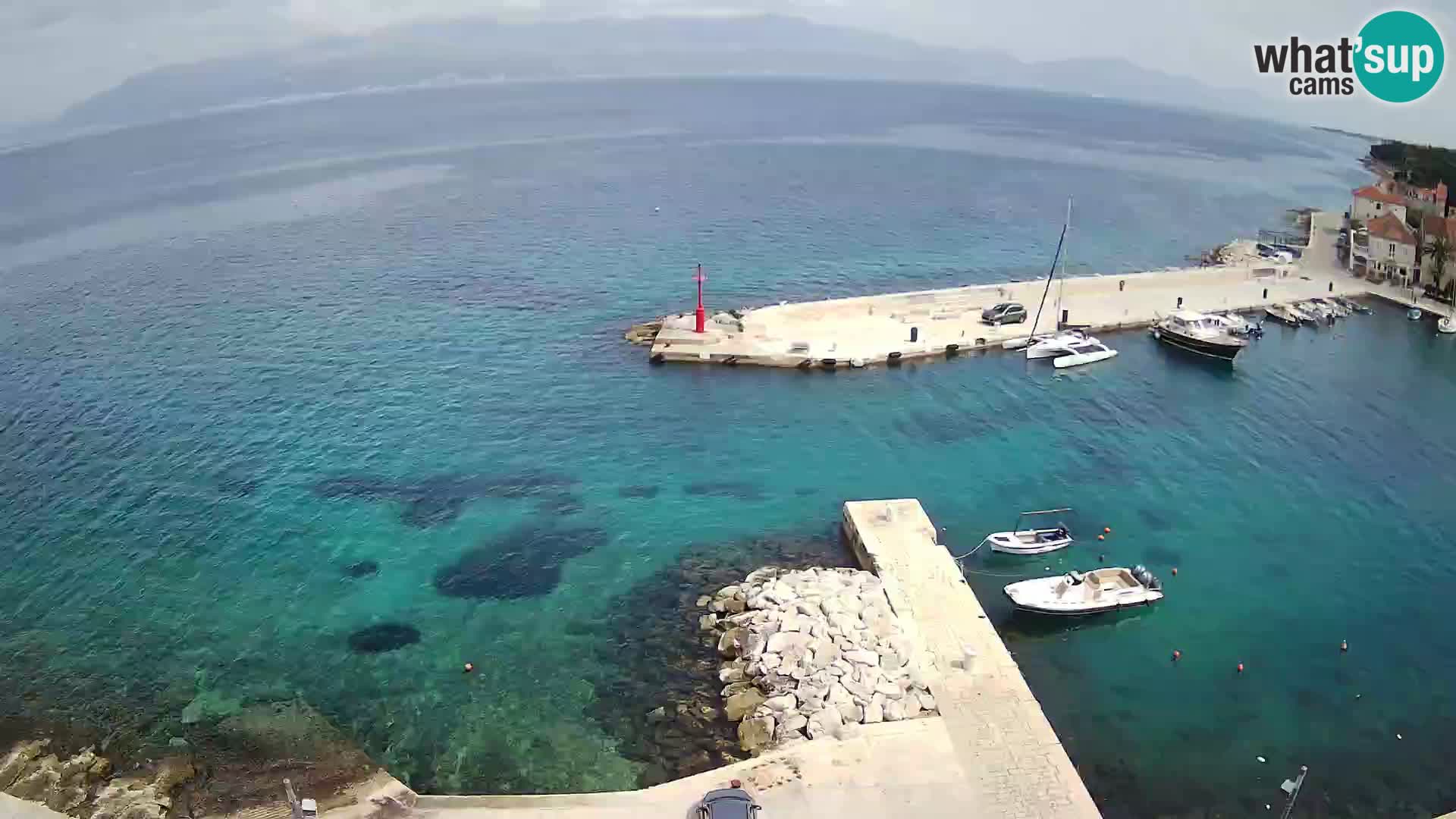 Webcam Sutivan Panorama – Liveblick von der Insel Brač