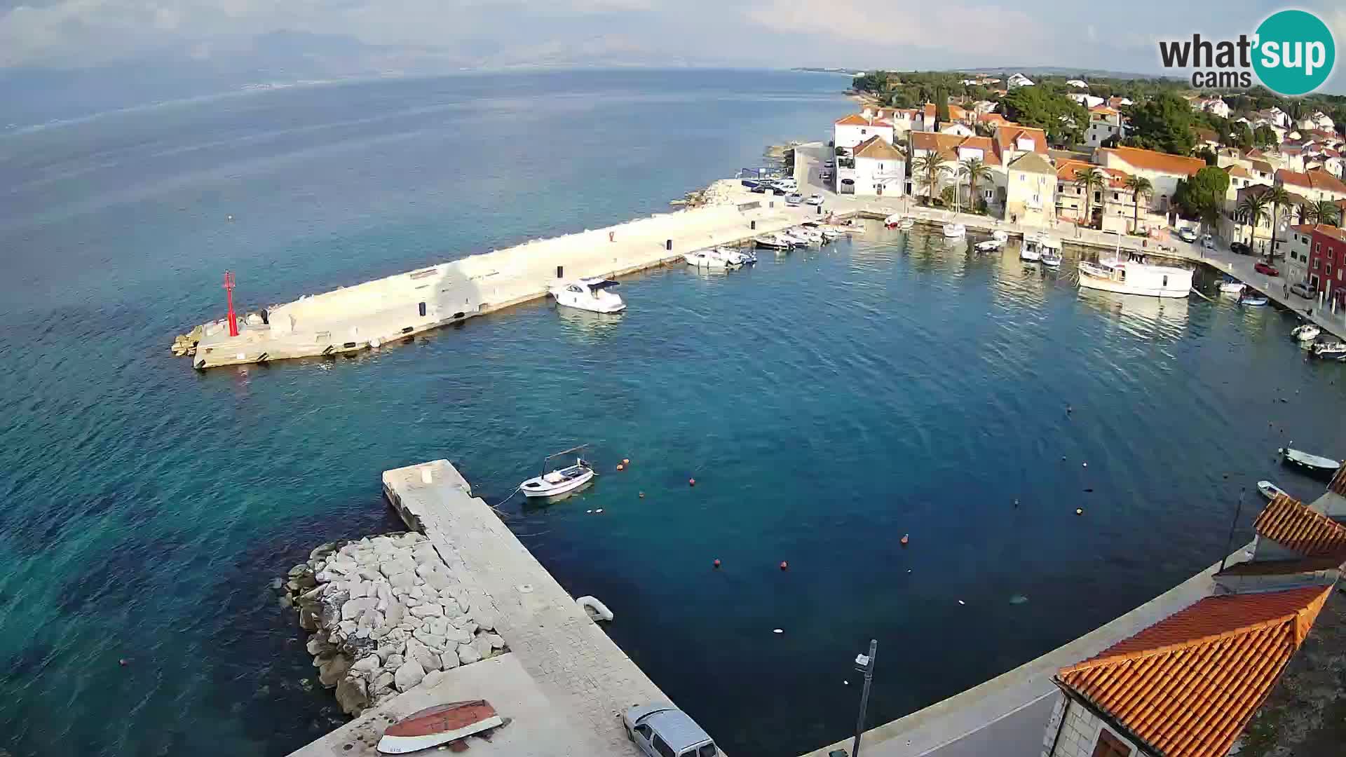 Webcam Sutivan Panorama – Liveblick von der Insel Brač