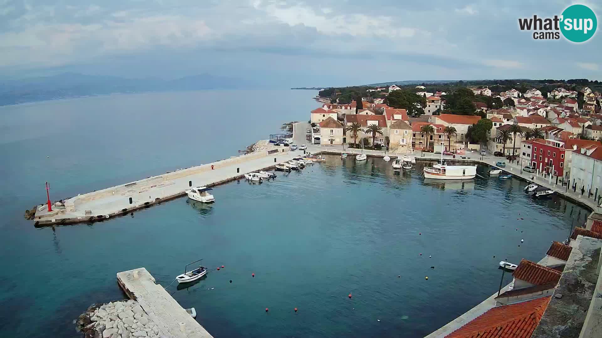 Webcam Sutivan Panorama – Vue en direct depuis l’île de Brač