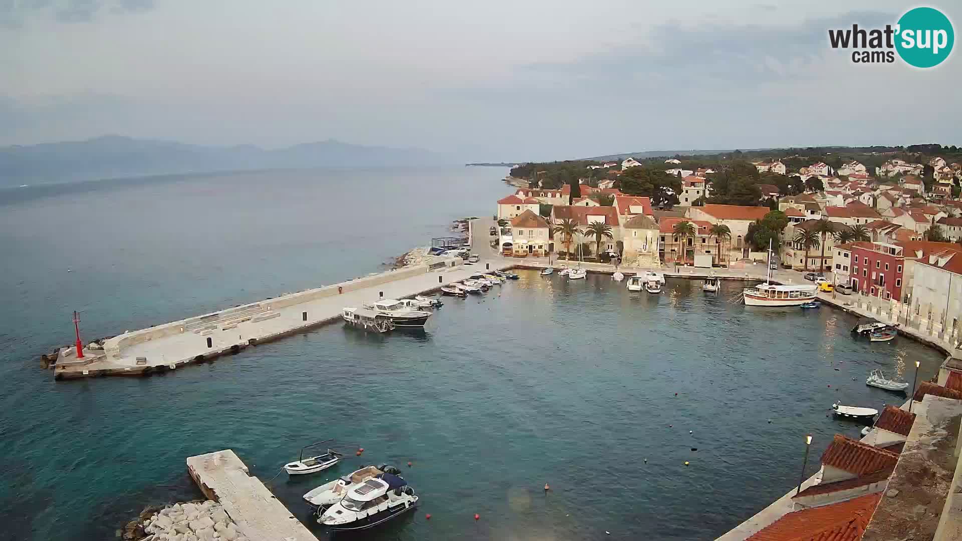 Webcam Sutivan Panorama – Vue en direct depuis l’île de Brač