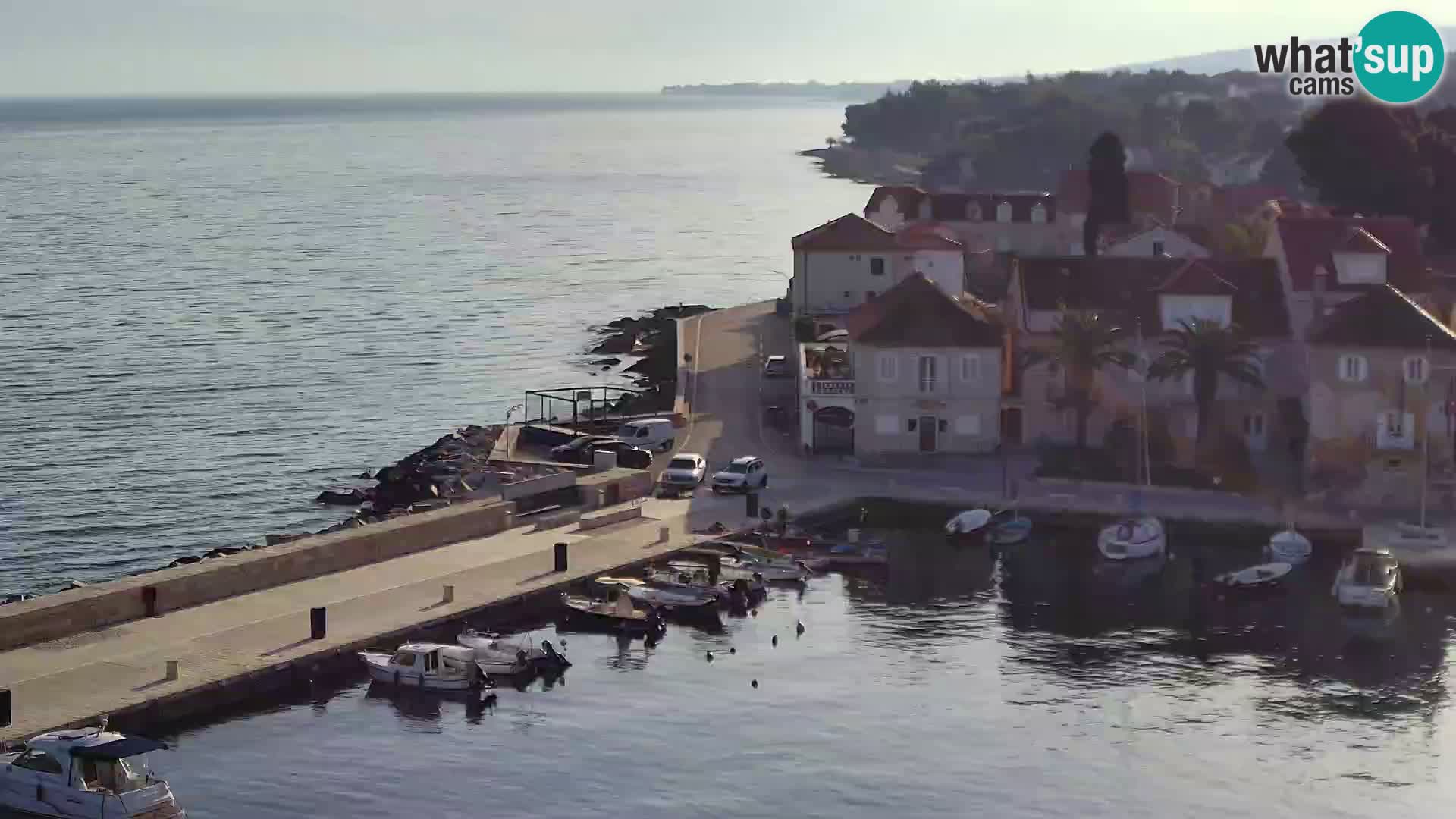 Webcam Sutivan Panorama – Vista en vivo desde la isla de Brač