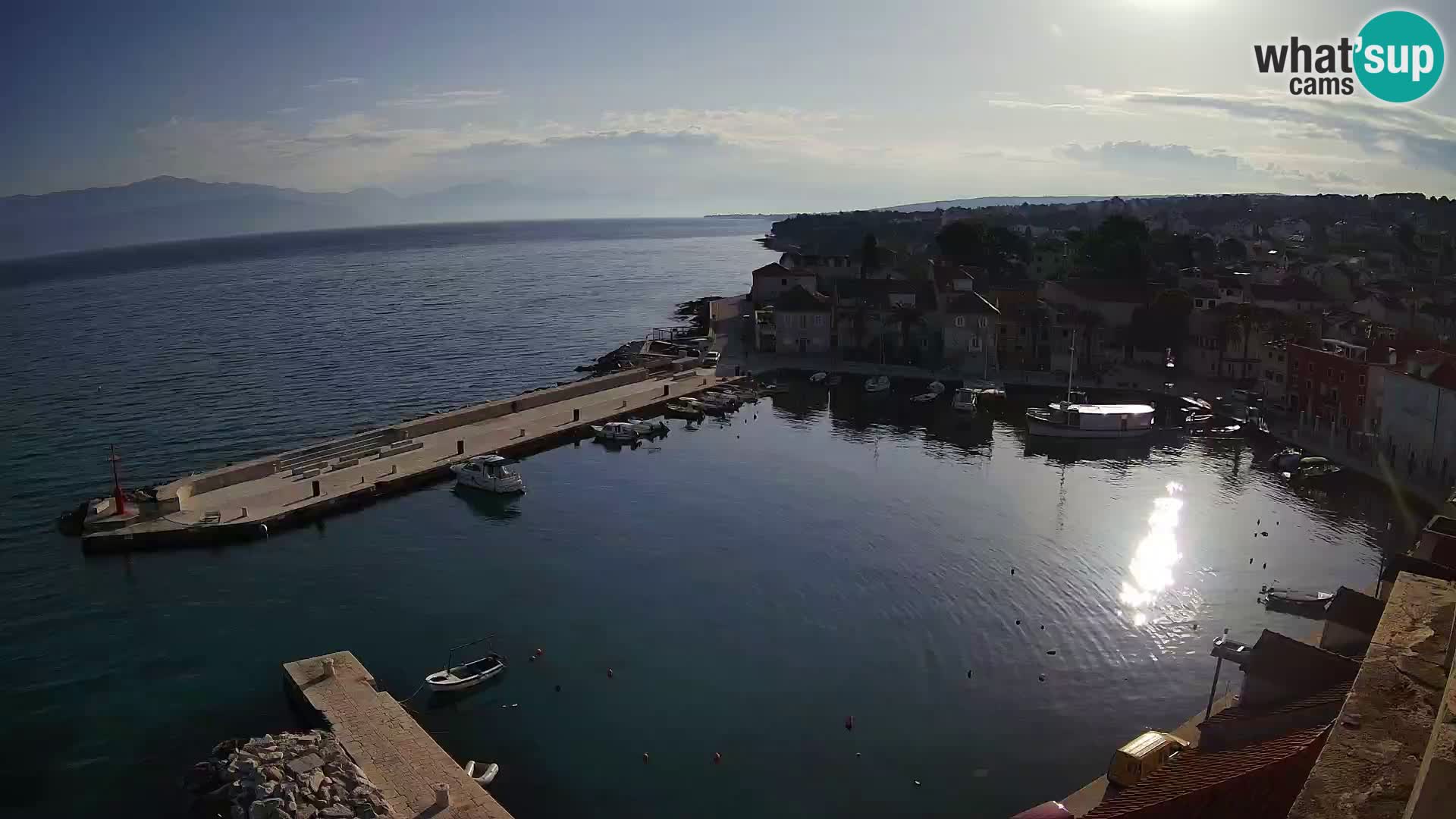 Webcam Sutivan Panorama – Vue en direct depuis l’île de Brač