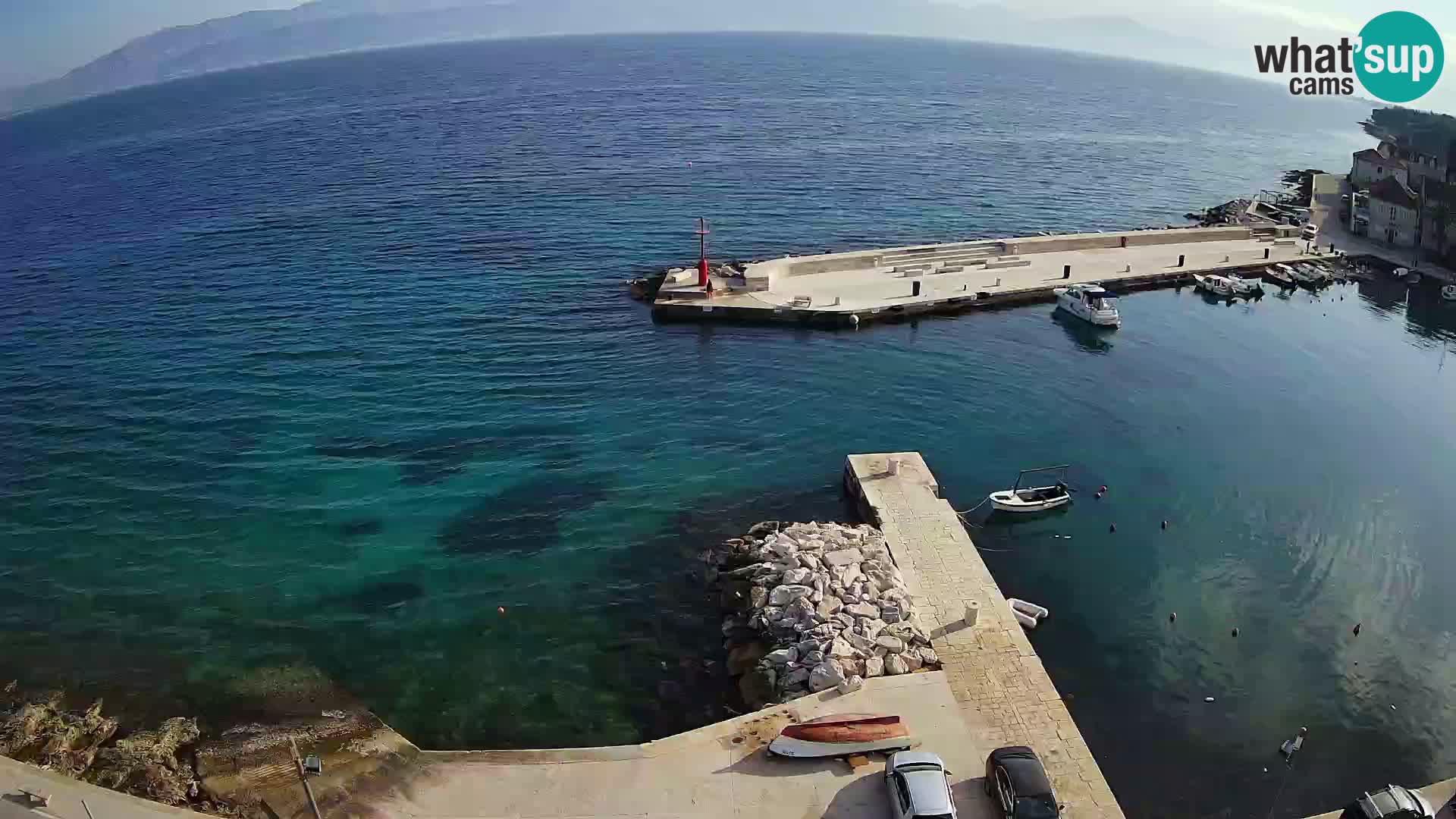Webcam Sutivan Panorama – Liveblick von der Insel Brač