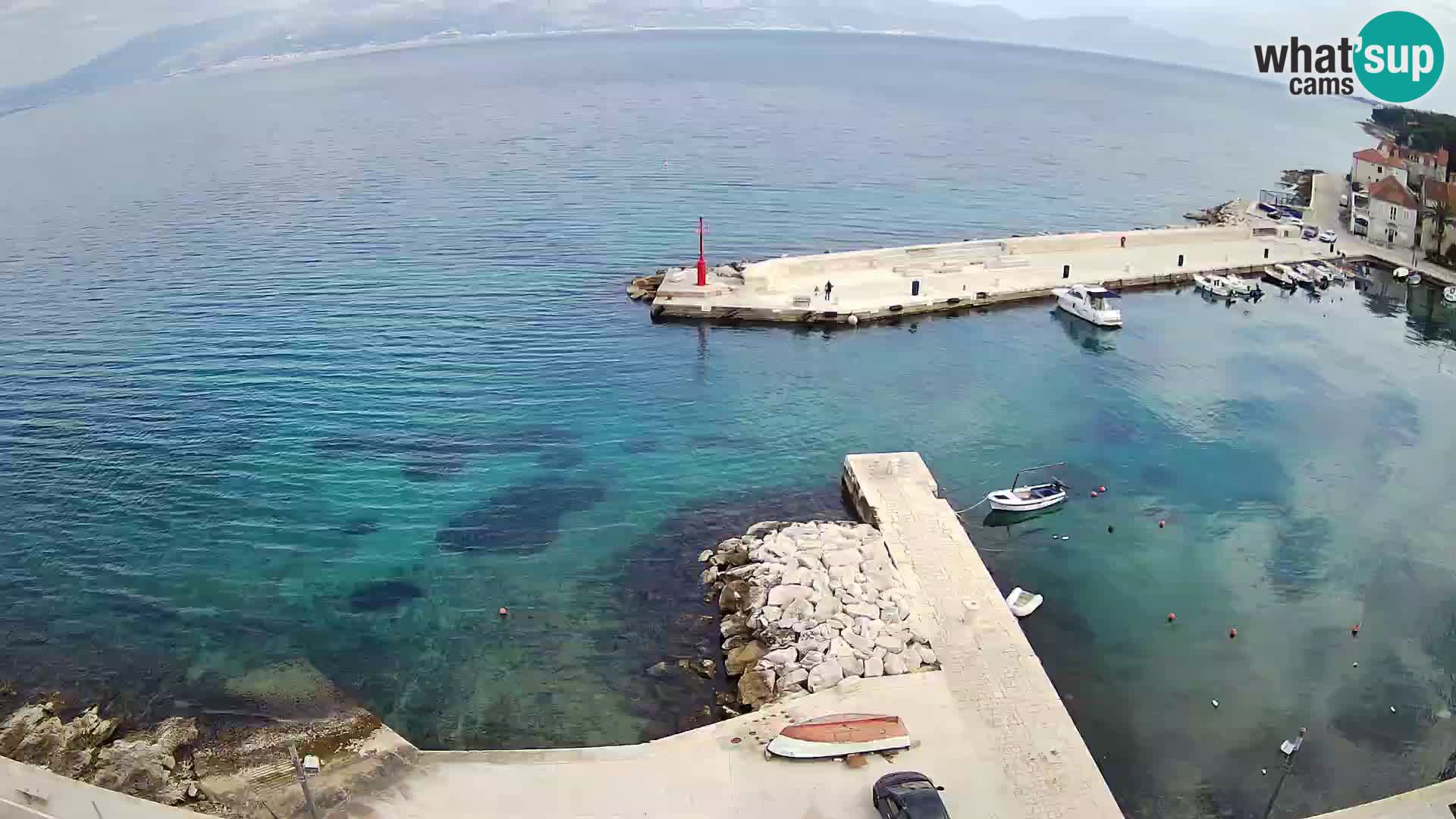 Webcam Sutivan Panorama – Vue en direct depuis l’île de Brač